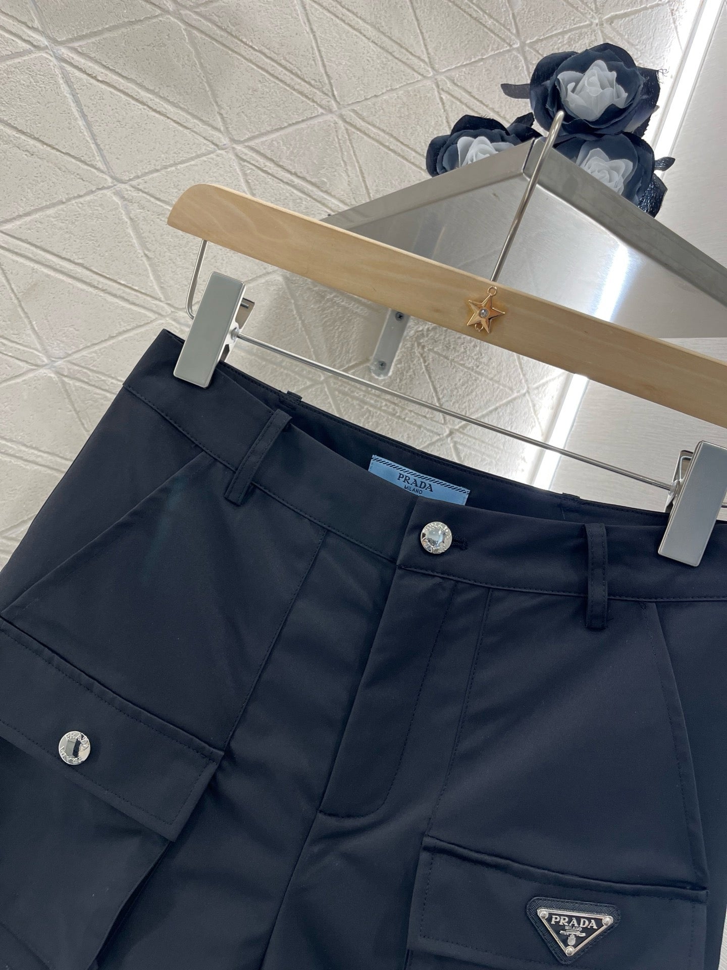 2025SS New Pocket Shorts Black