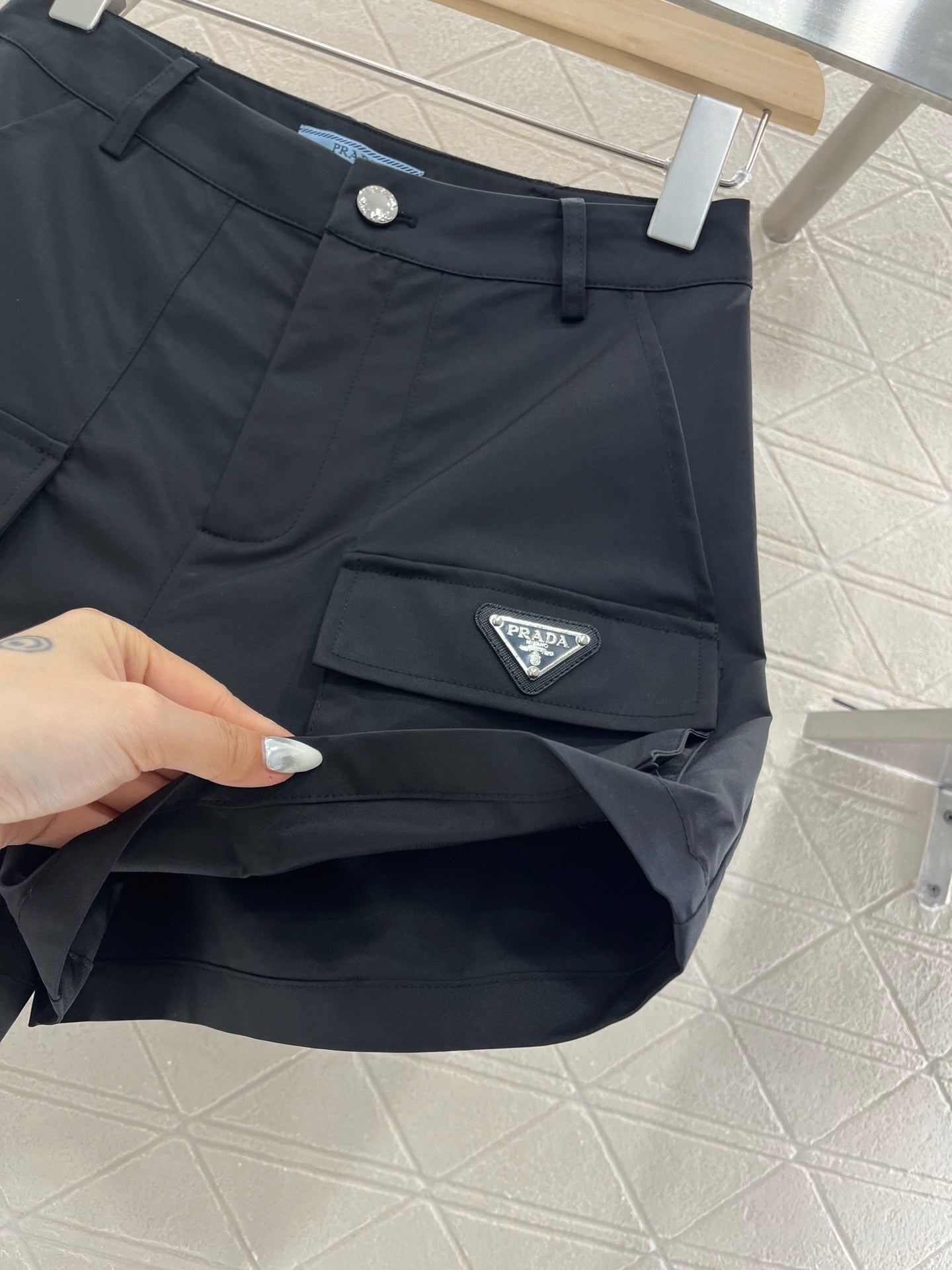 2025SS New Pocket Shorts Black