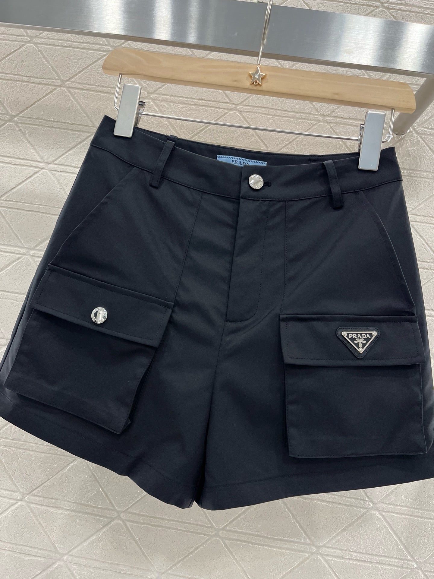 2025SS New Pocket Shorts Black