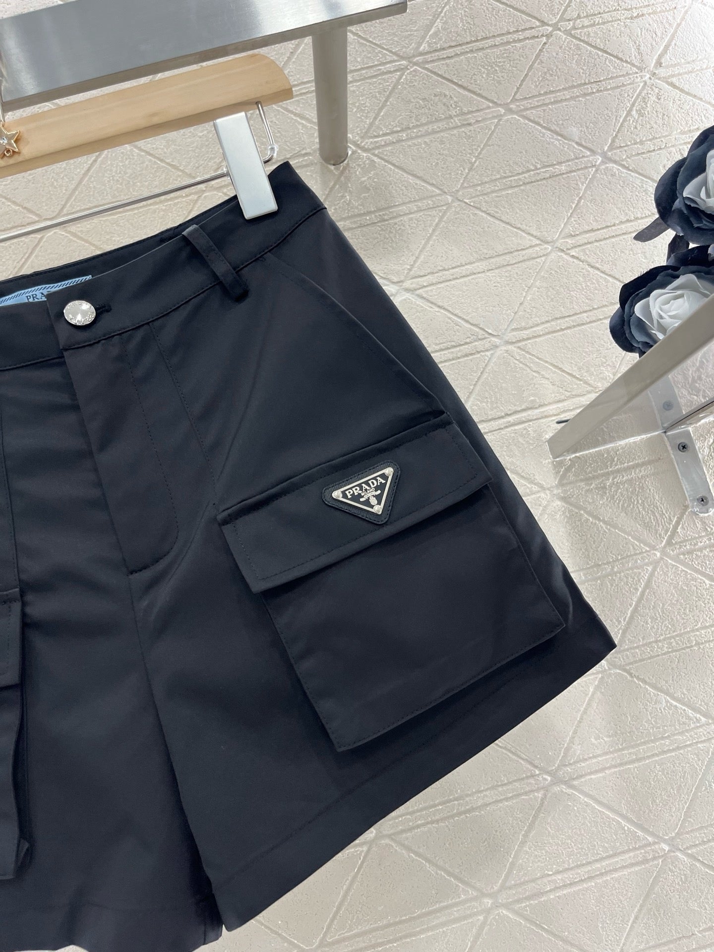 2025SS New Pocket Shorts Black