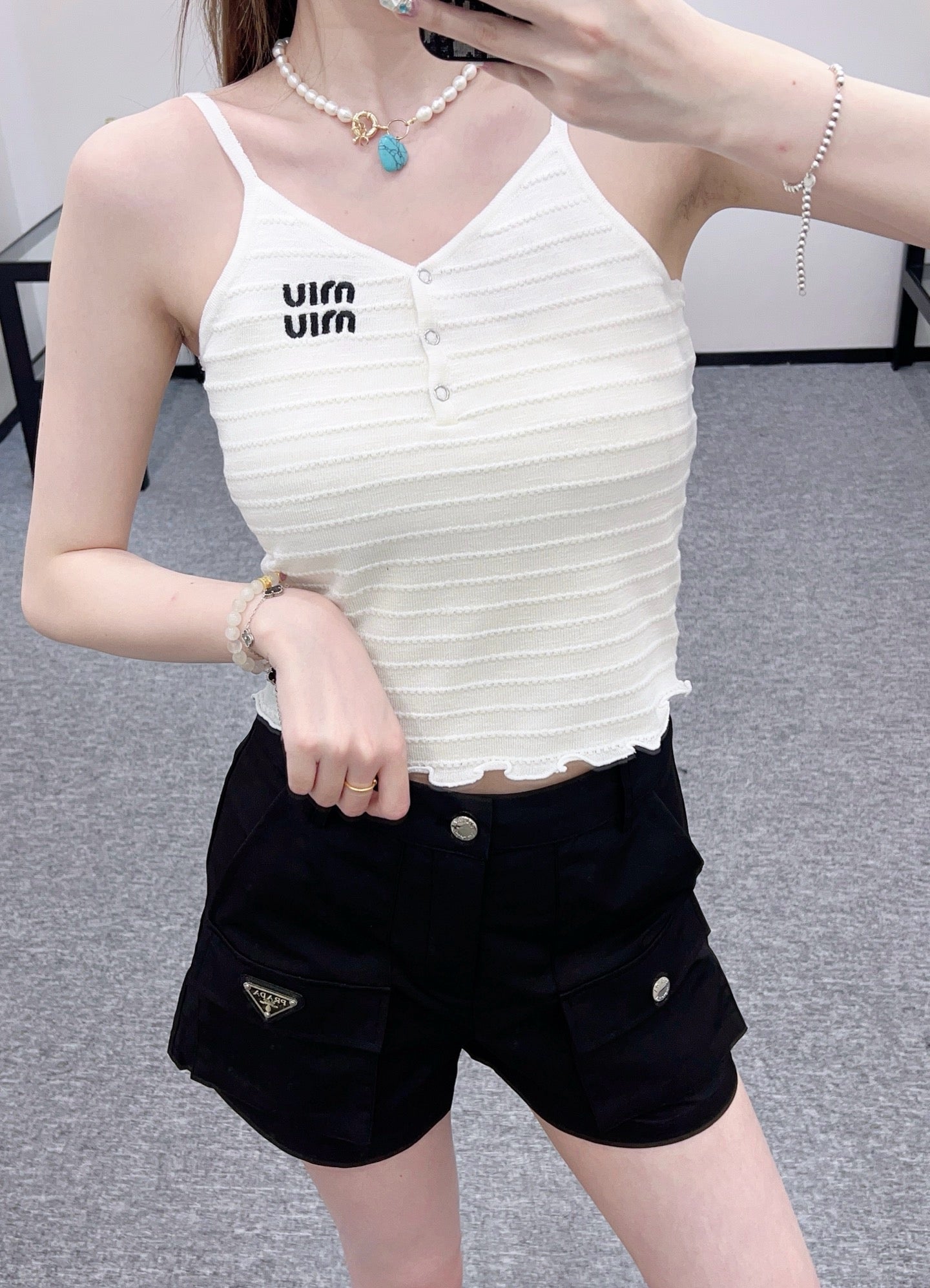 2025SS New Pocket Shorts Black