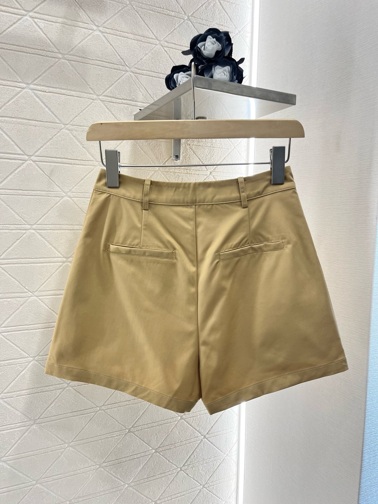 2025SS New Pocket Shorts Yellow
