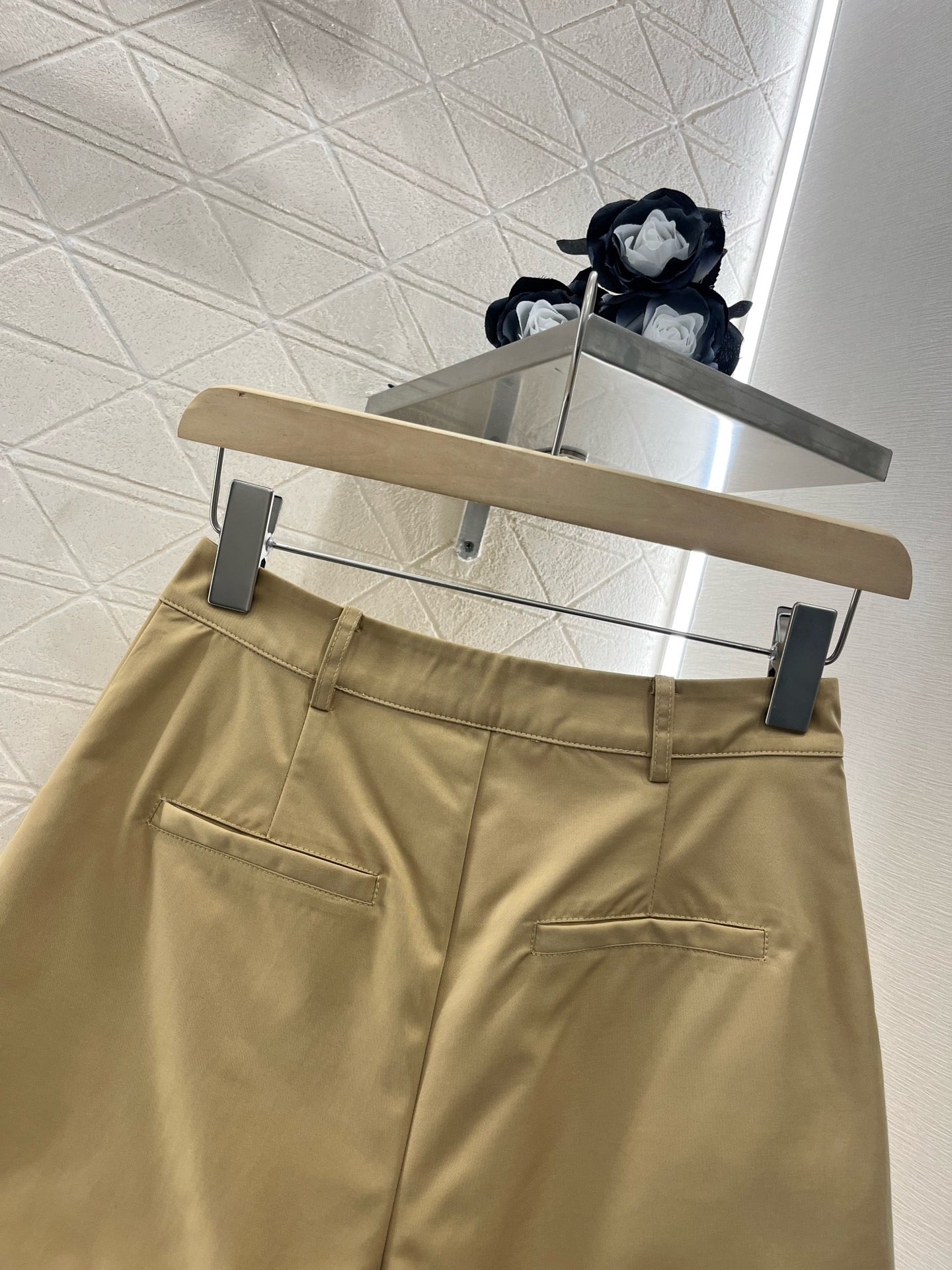 2025SS New Pocket Shorts Yellow