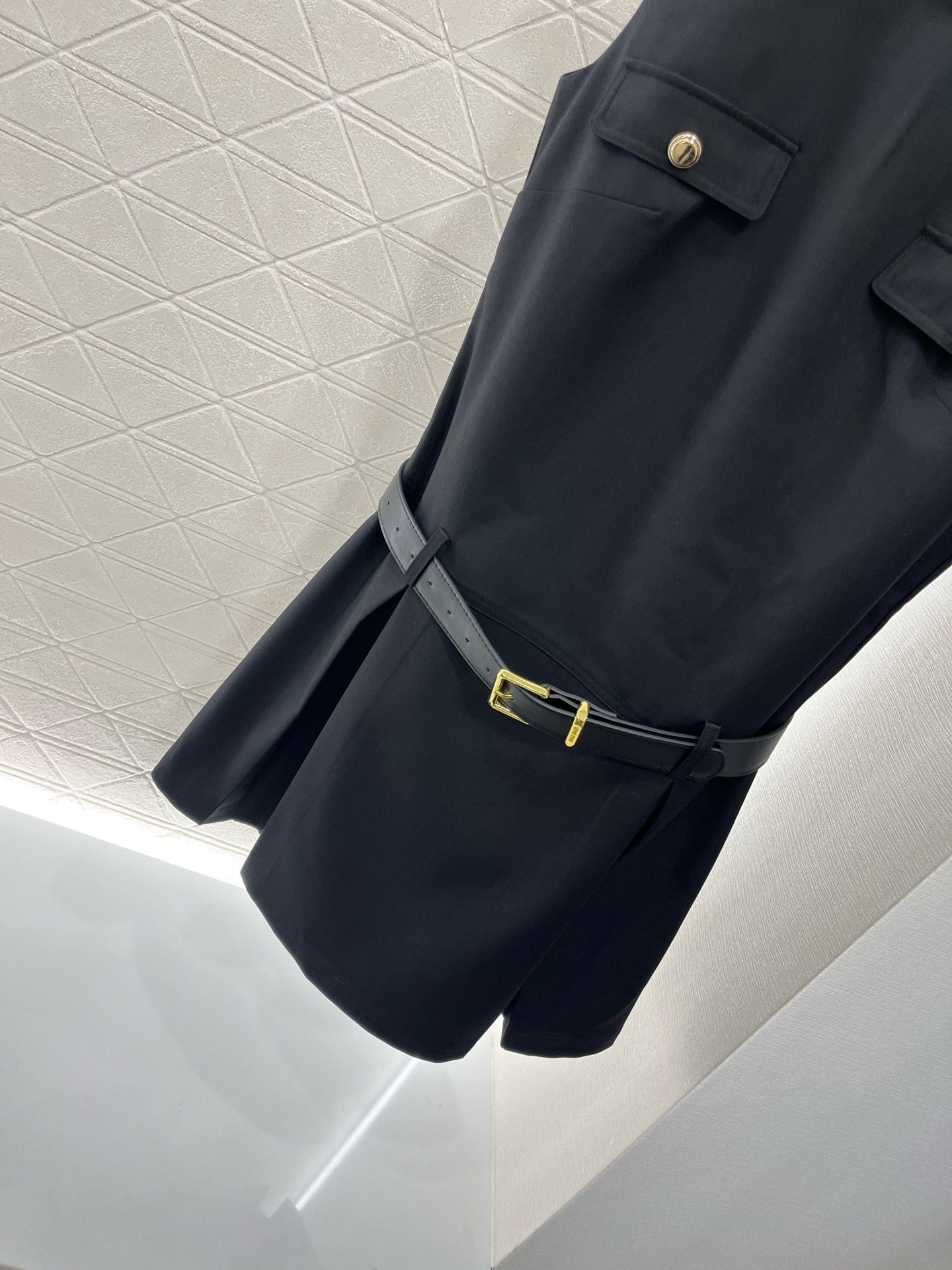 MI*MI*New Pocket Vest Dress
