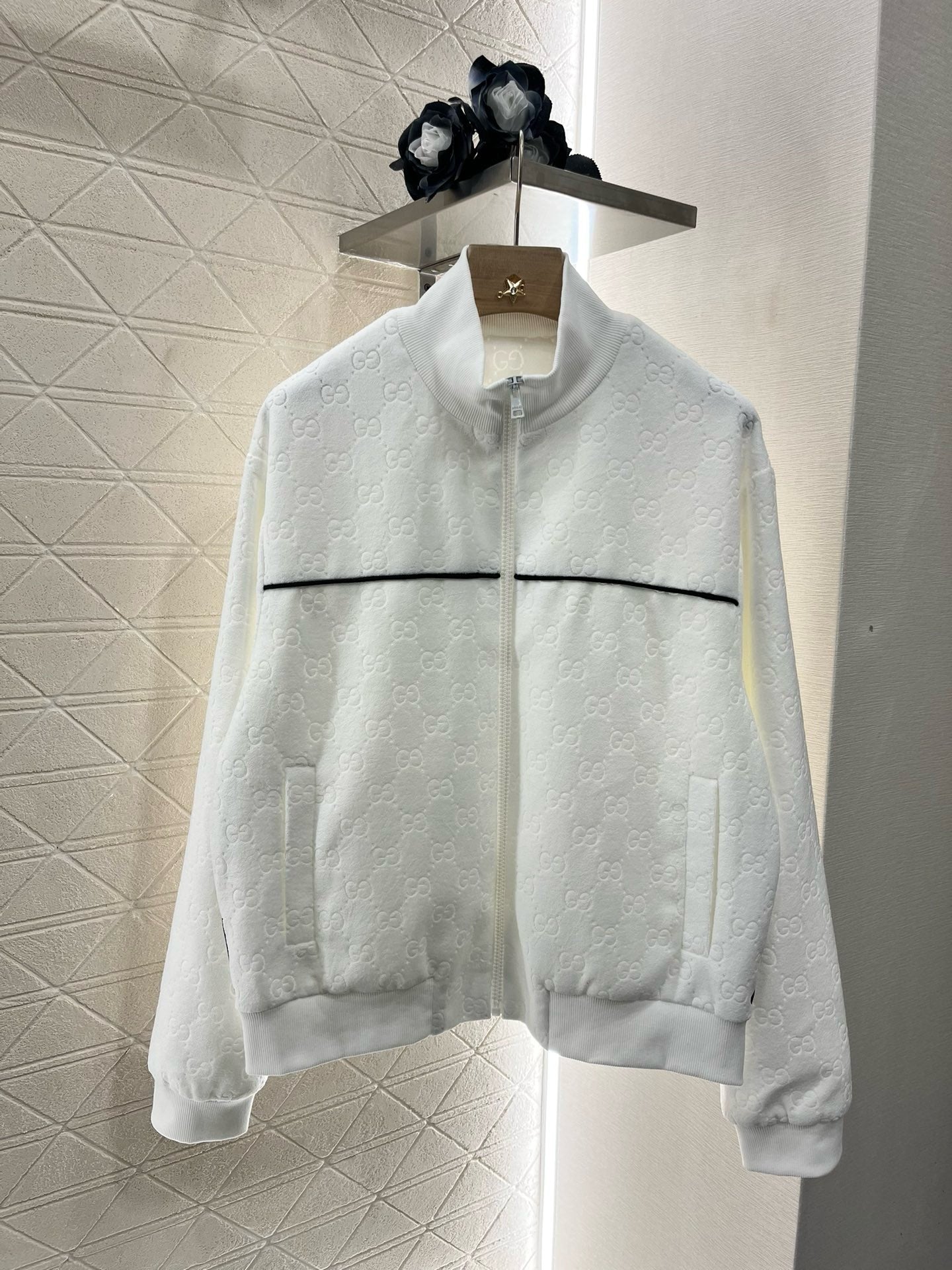 2025SS New Towel Zipper White Set