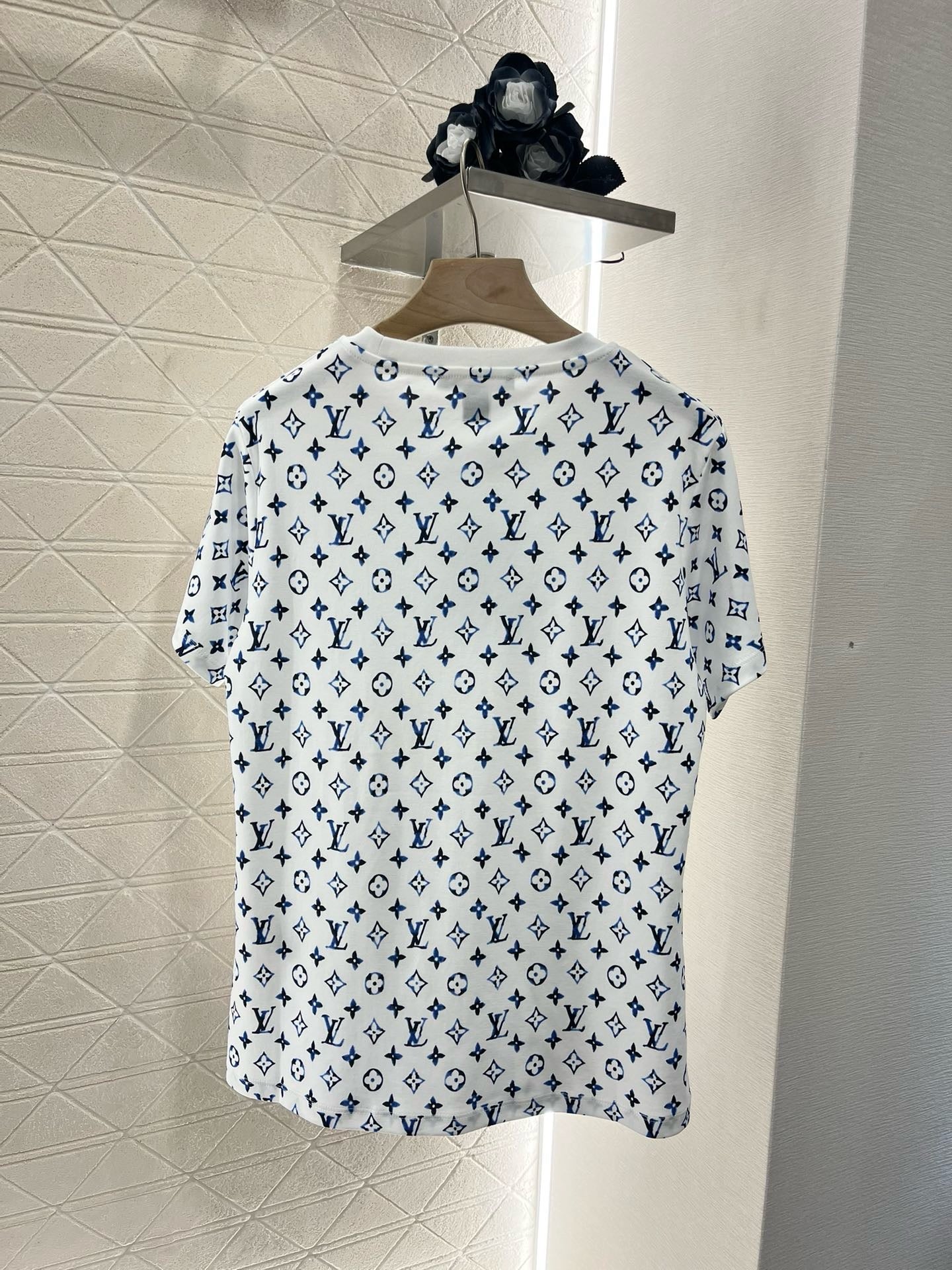 L*2025SS New Round Neck Printed Chain