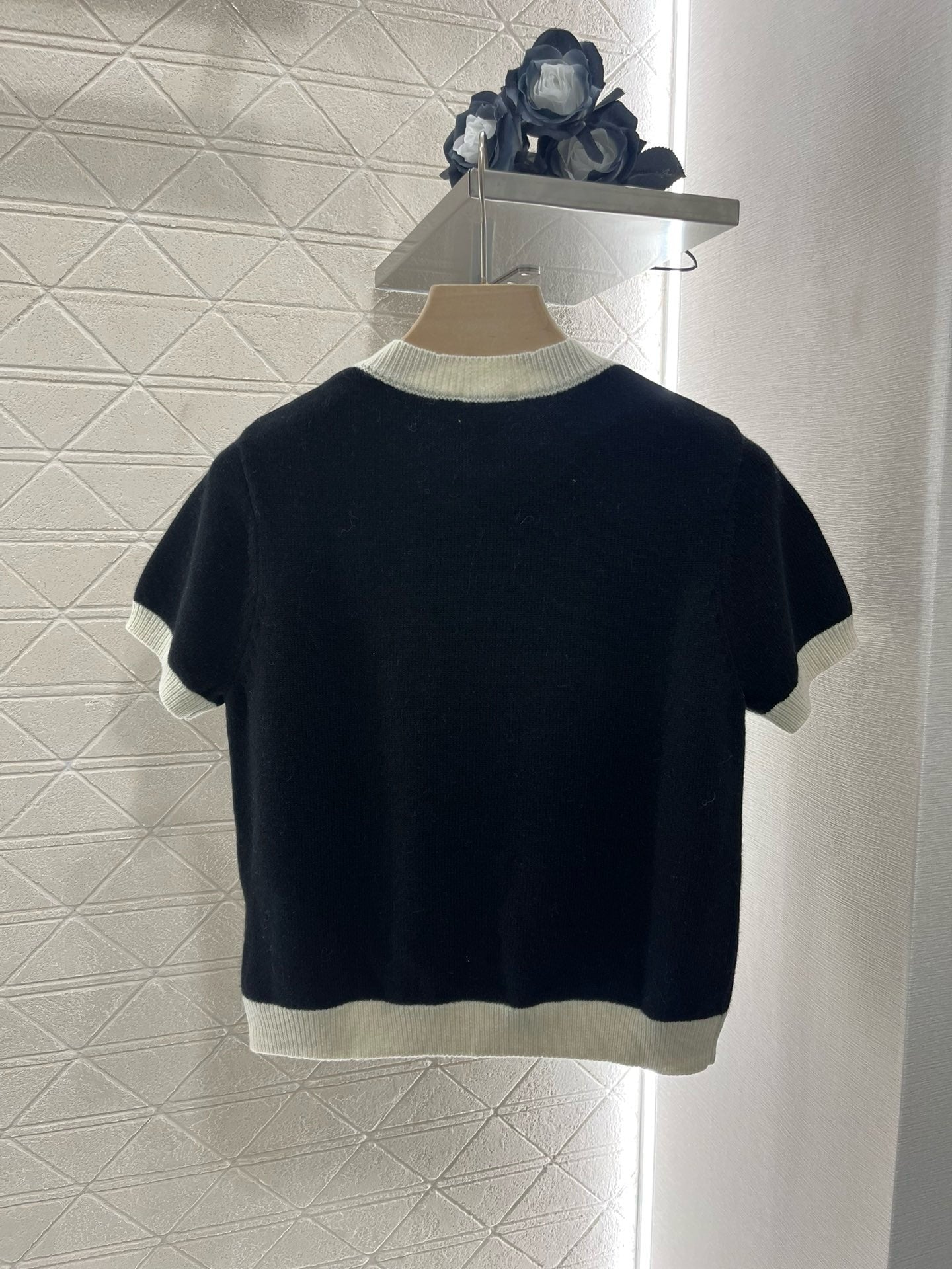 C* 2025SS New Arrival Knitted Short Sleeve Cardigan