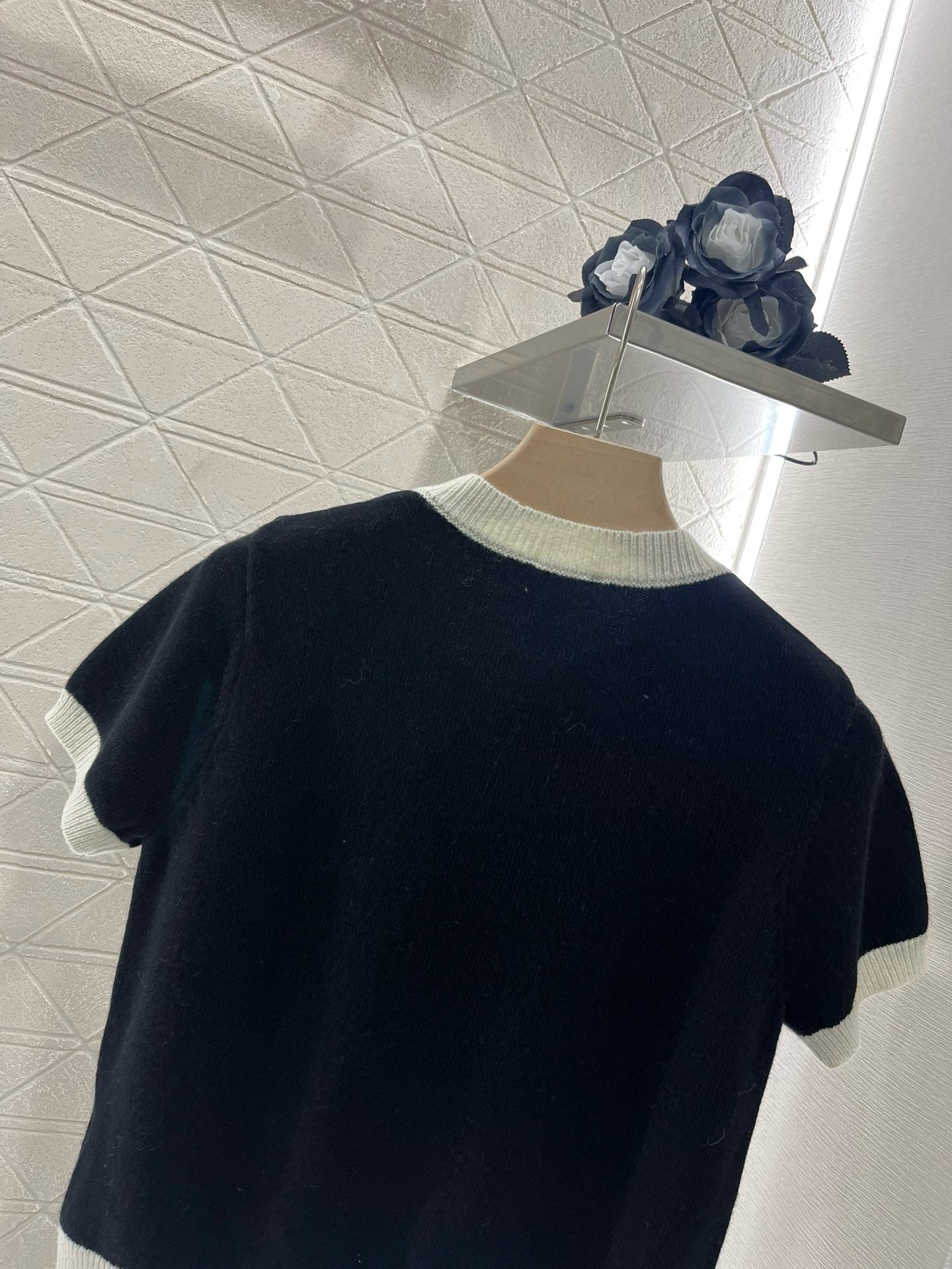 C* 2025SS New Arrival Knitted Short Sleeve Cardigan