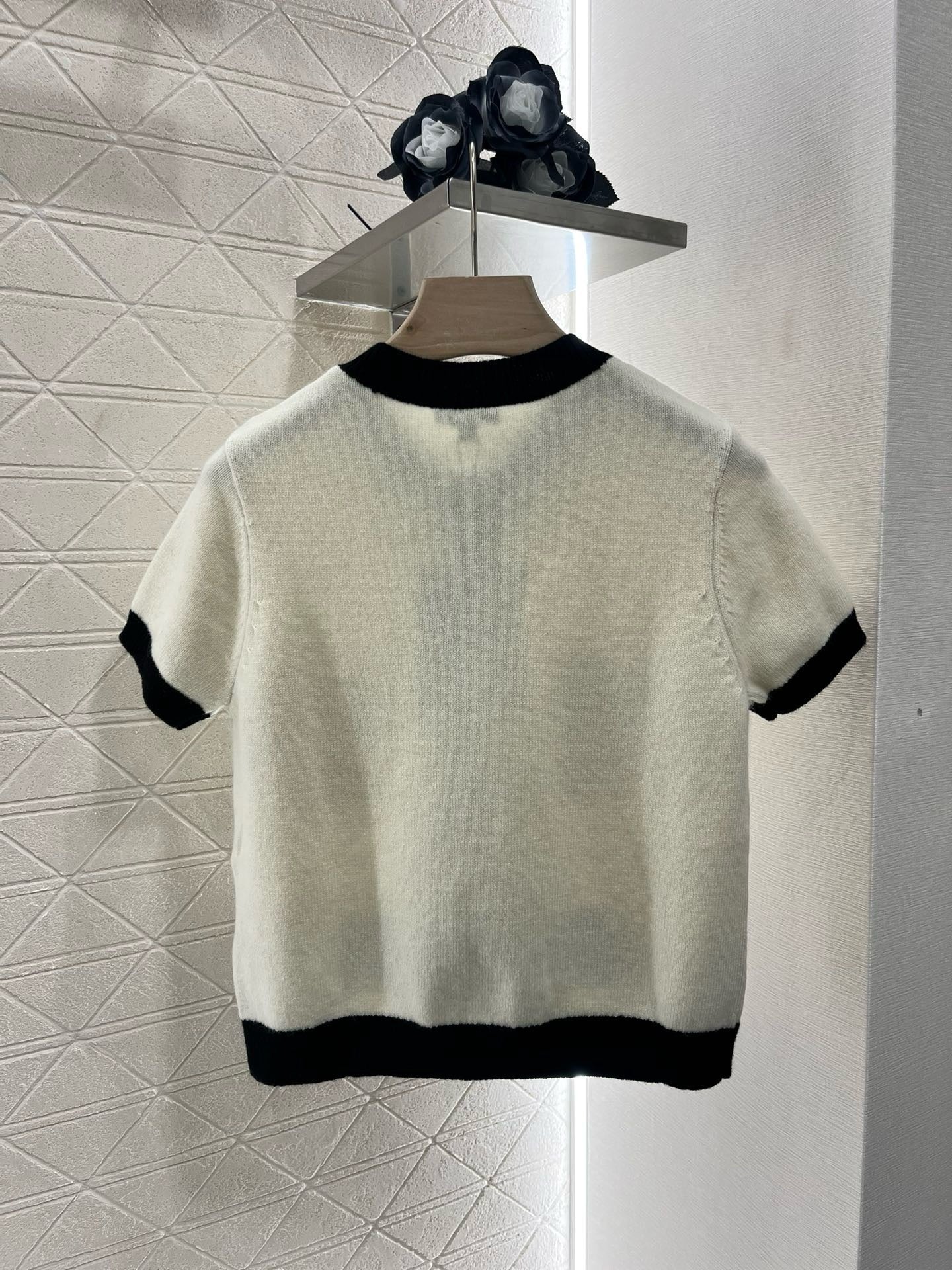 C* 2025SS New Arrival Knitted Short Sleeve Cardigan