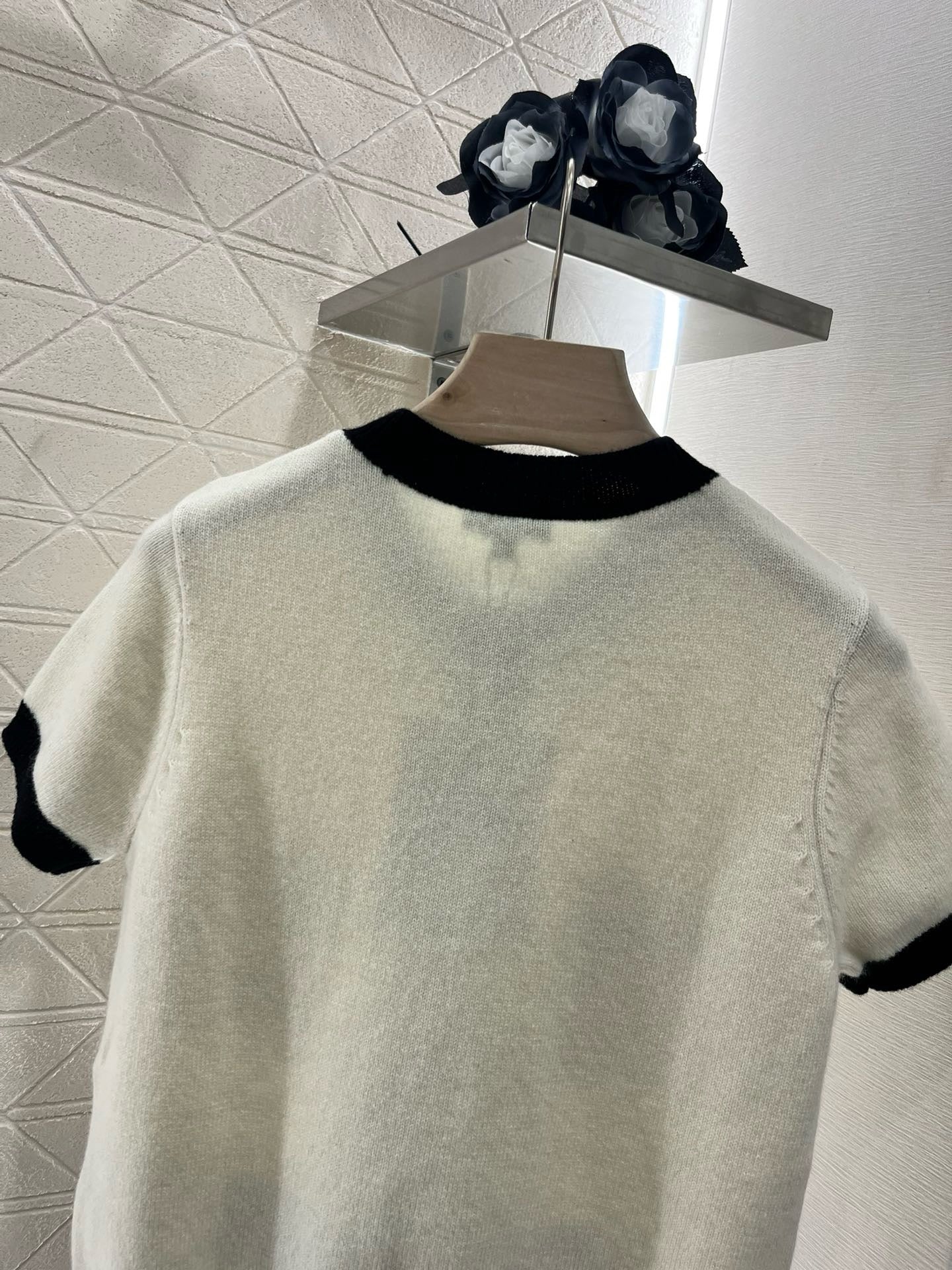 C* 2025SS New Arrival Knitted Short Sleeve Cardigan