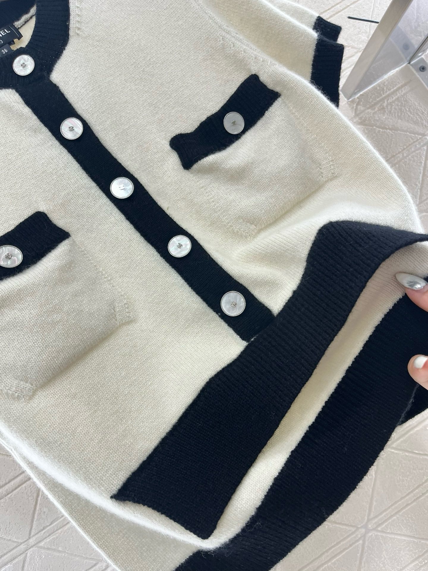 C* 2025SS New Arrival Knitted Short Sleeve Cardigan