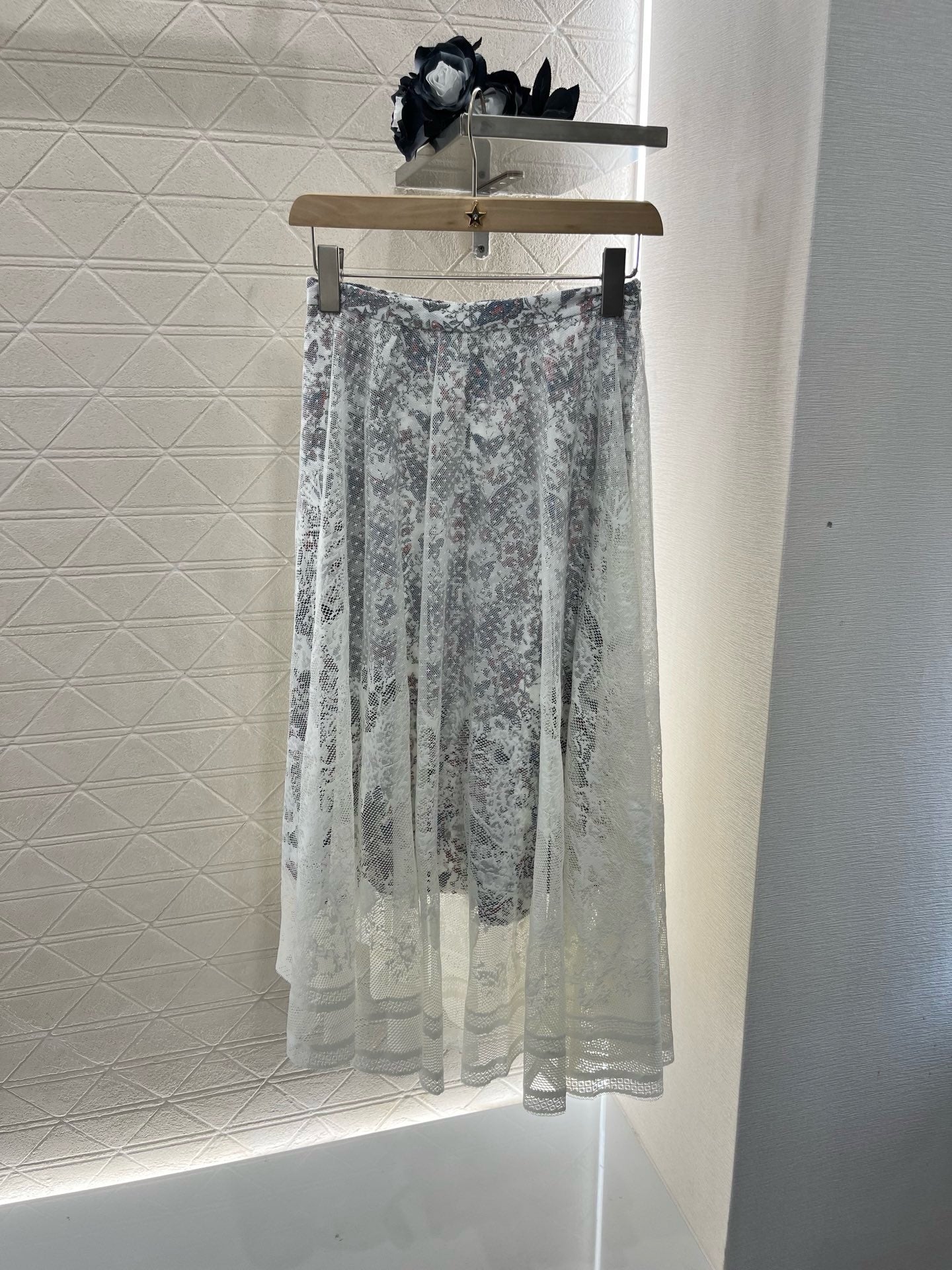 New arrival mesh lace skirt