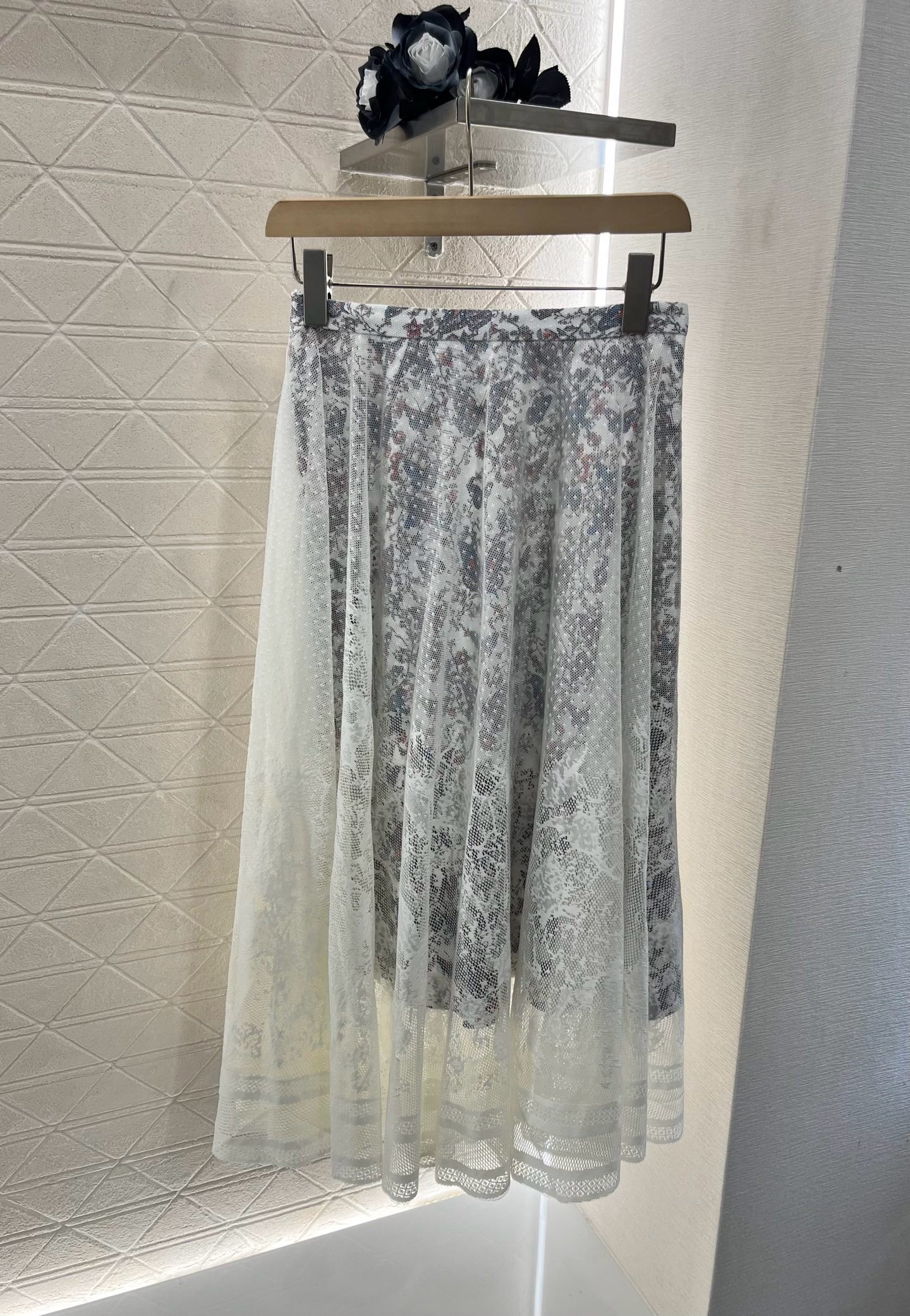 New arrival mesh lace skirt