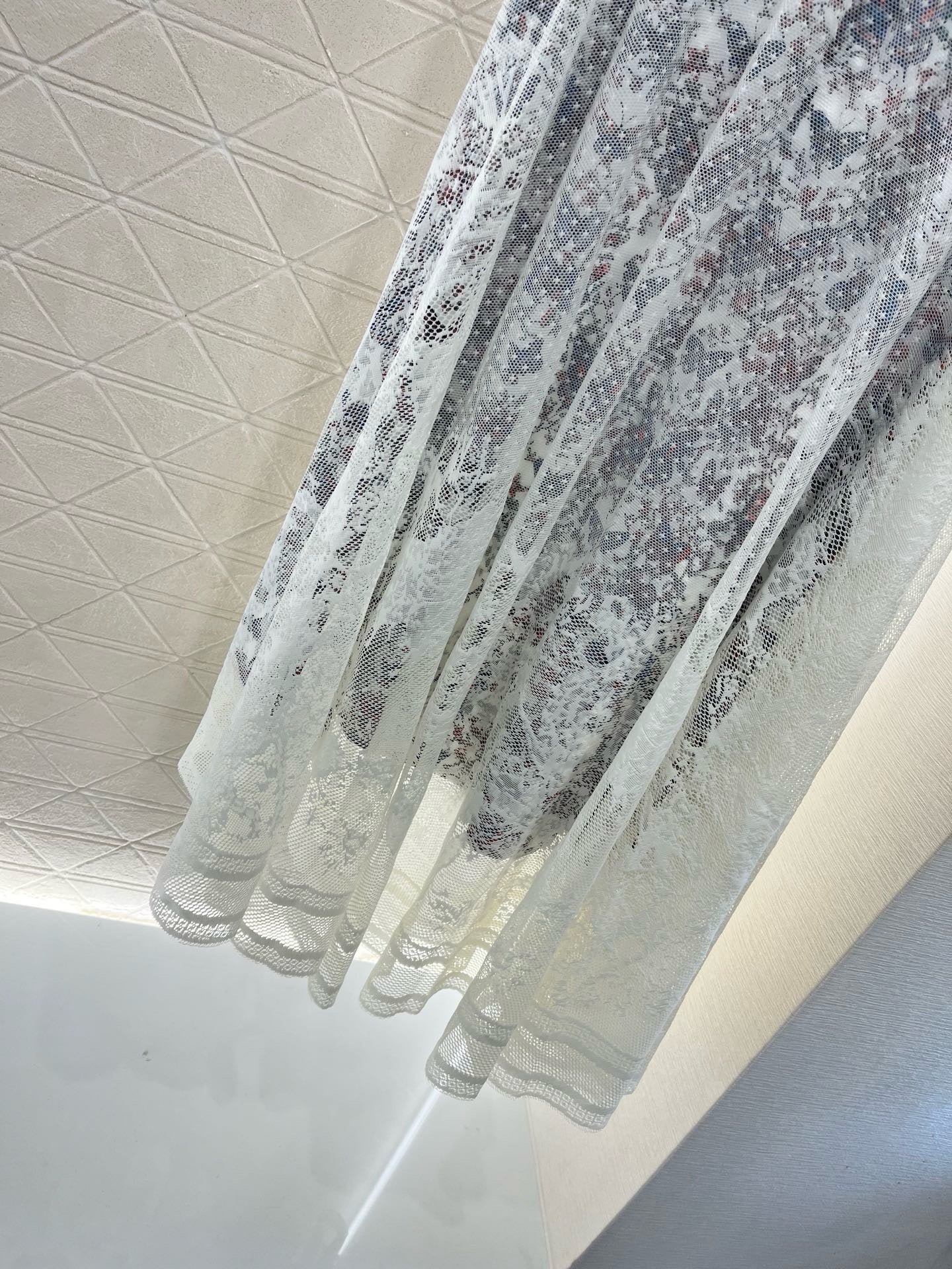 New arrival mesh lace skirt