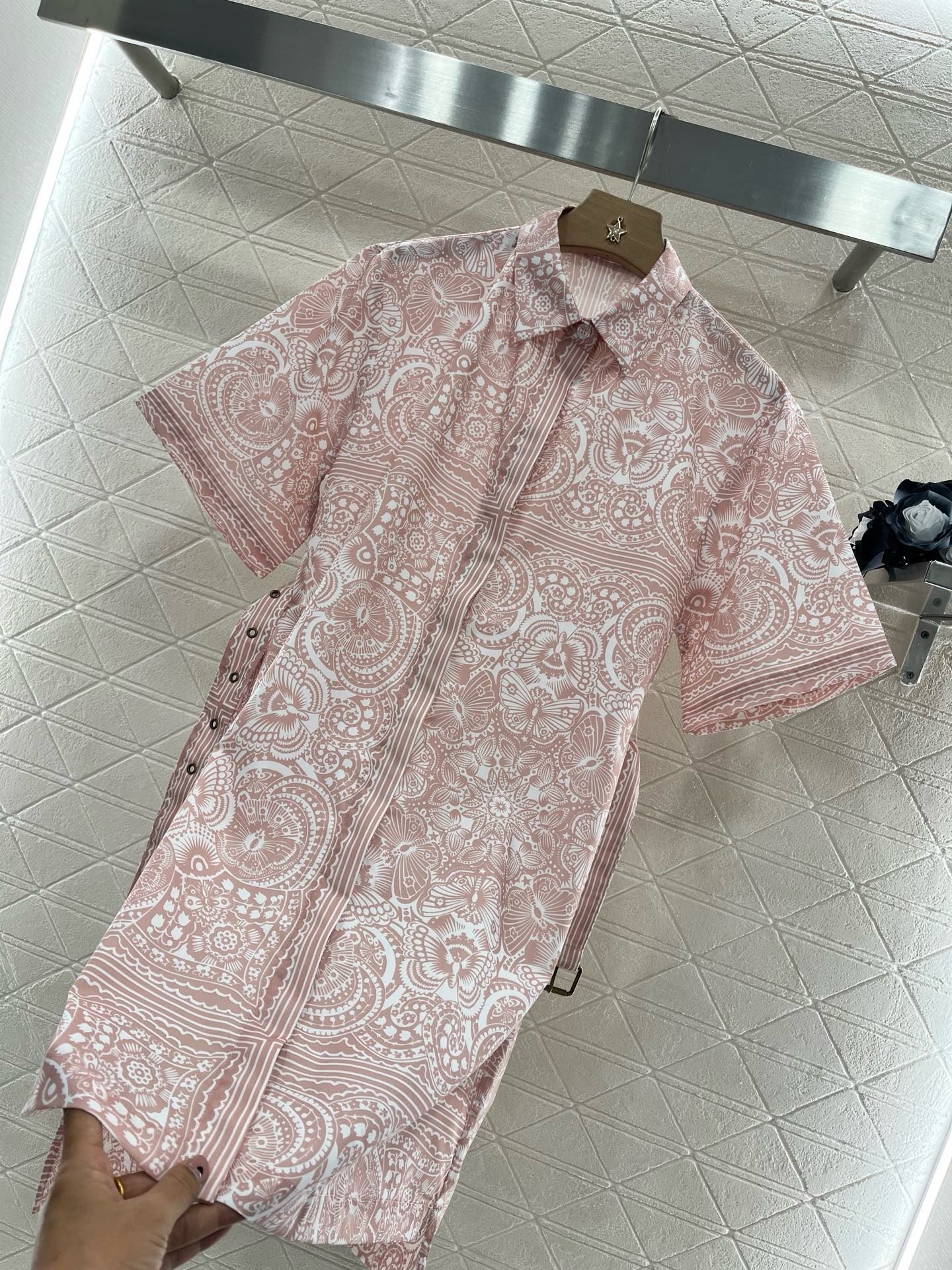 D*New Arrivals Graphic Print Shirt Dress
