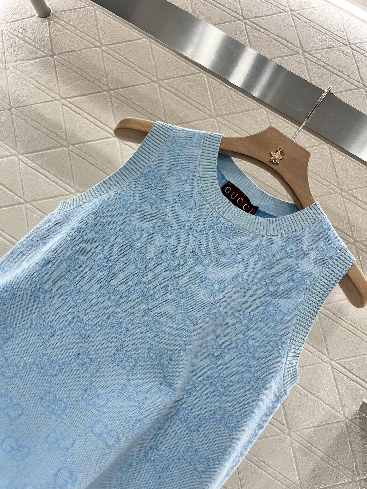 New Arrival Jacquard Knitted Vest