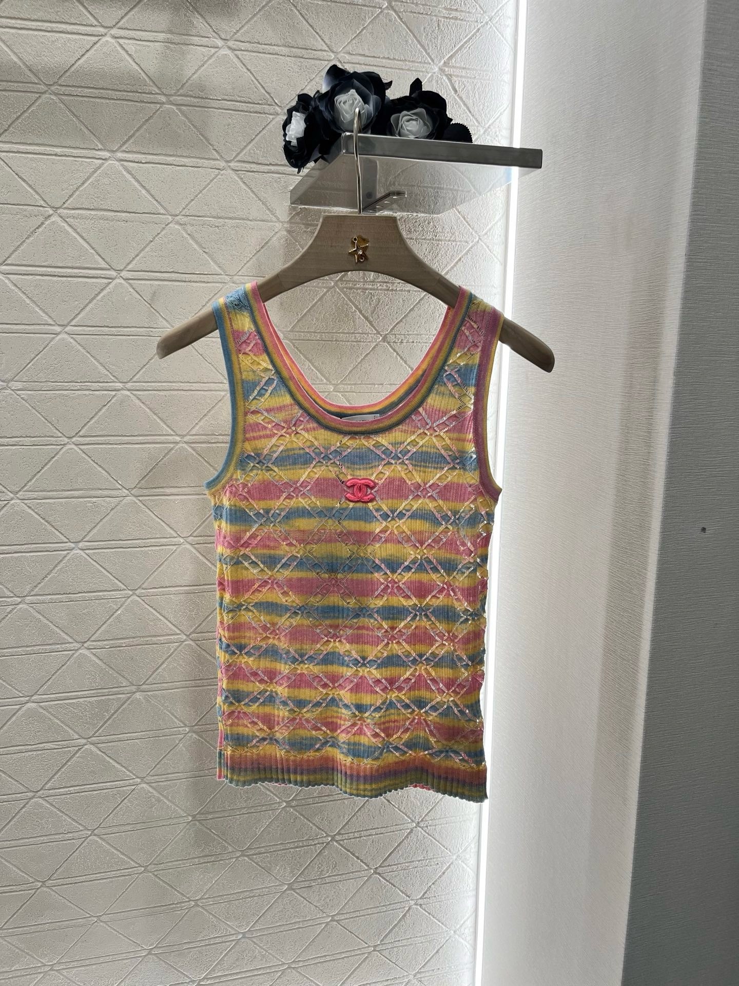 C* New Striped Vest