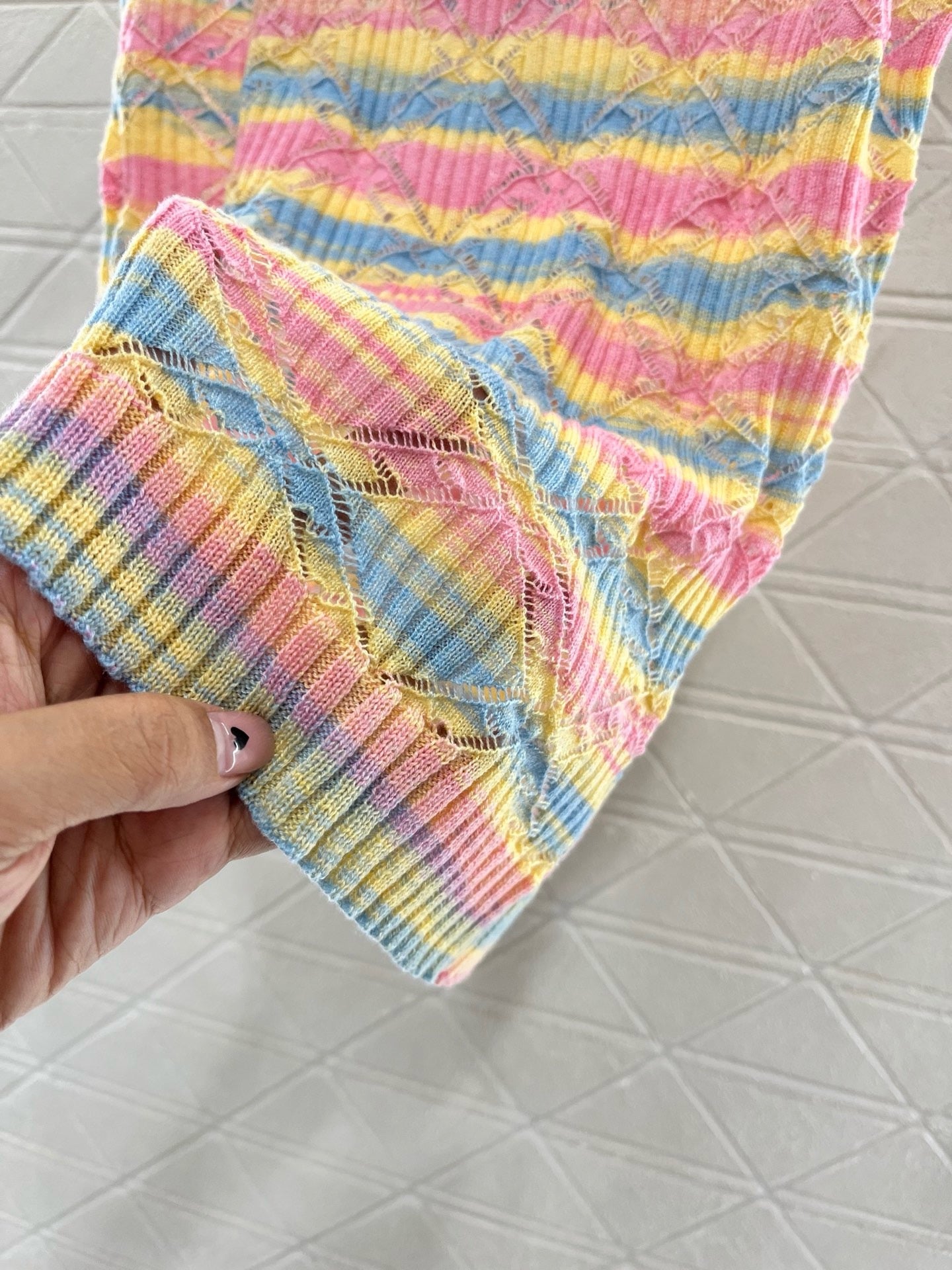 C* New Striped Vest