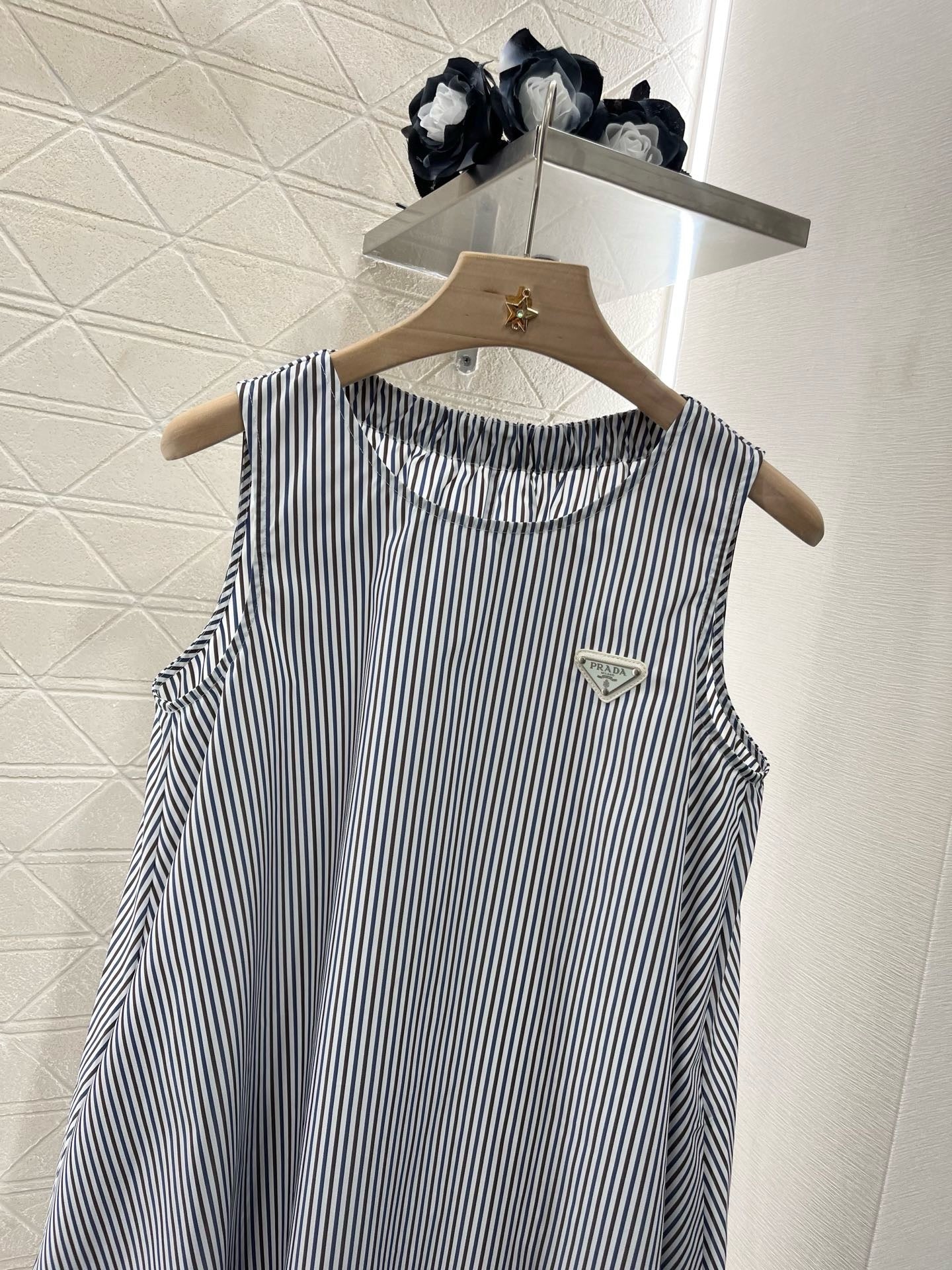 New Arrivals Striped Sleeveless Dress