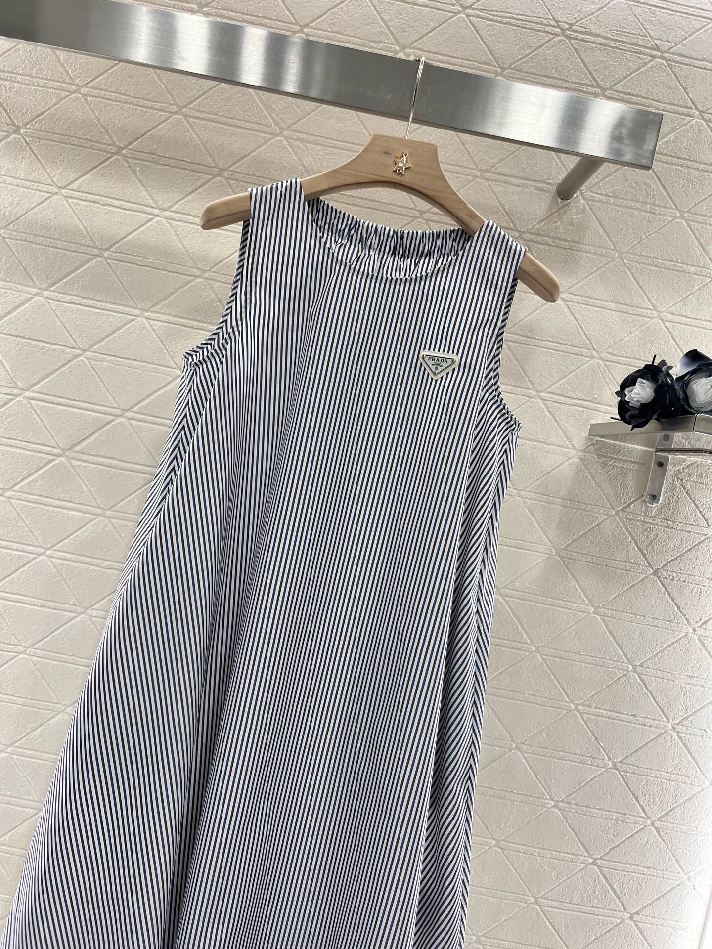 New Arrivals Striped Sleeveless Dress