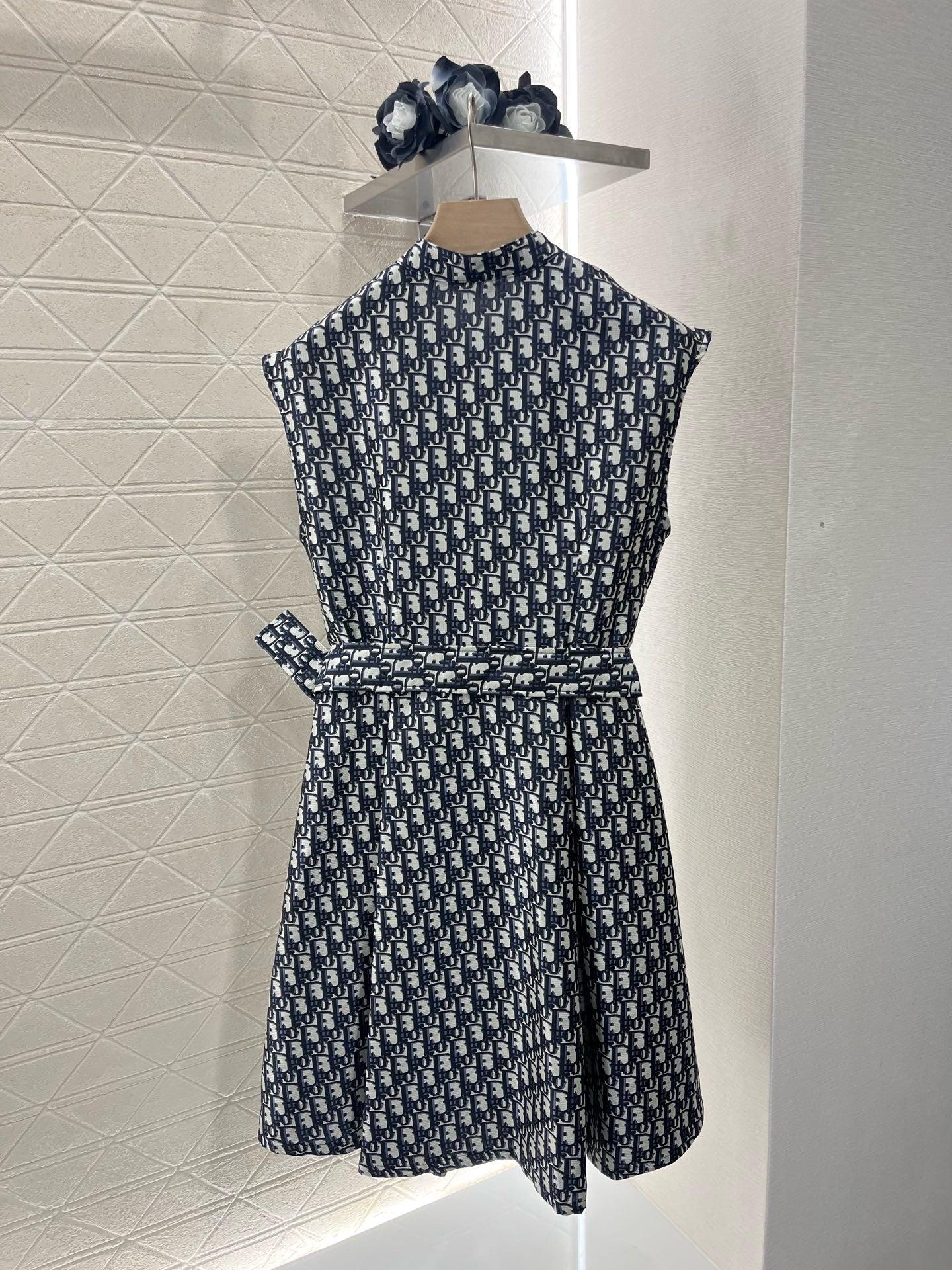 D*New Arrival Jacquard Sleeveless Dress
