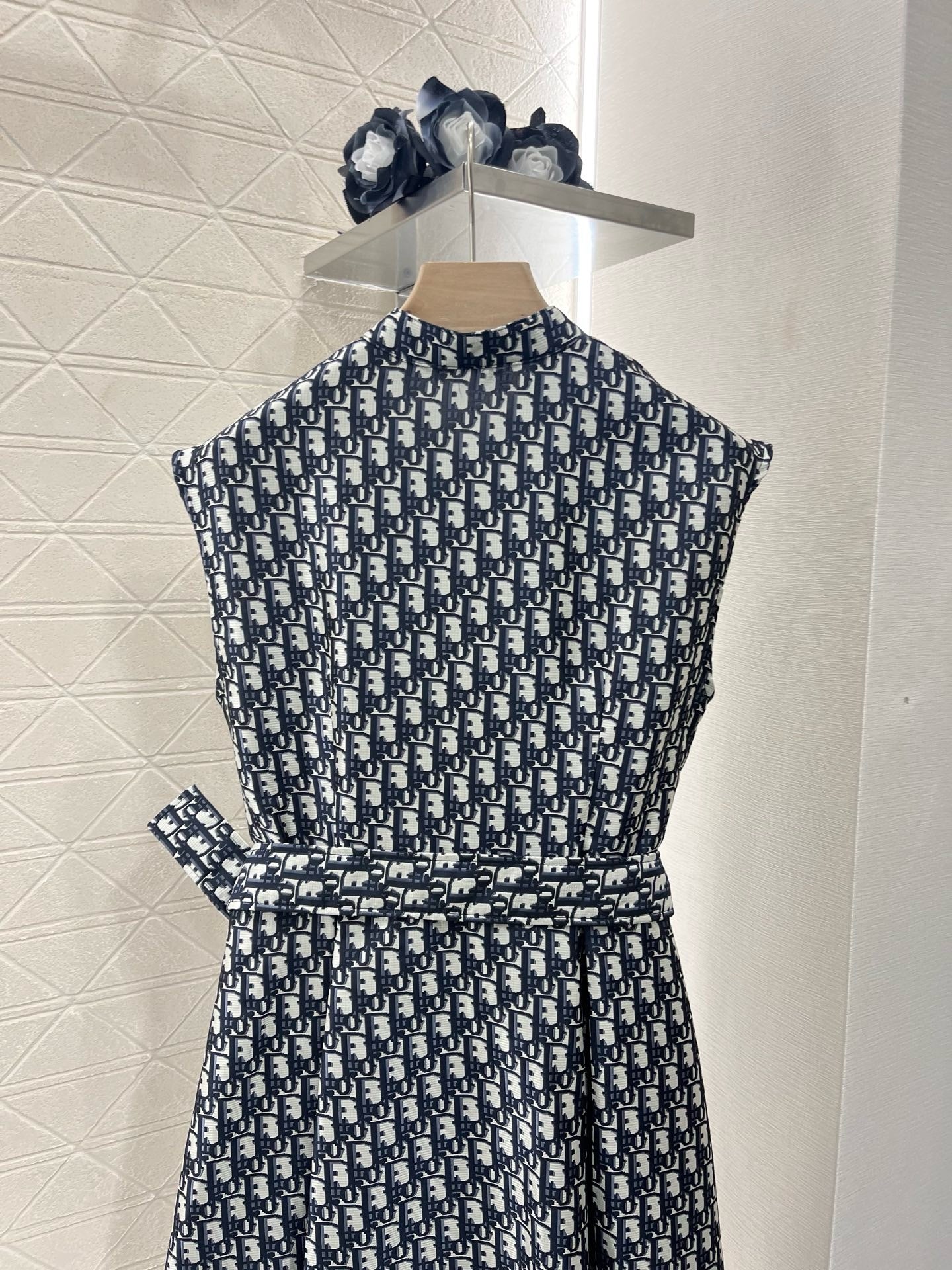 D*New Arrival Jacquard Sleeveless Dress