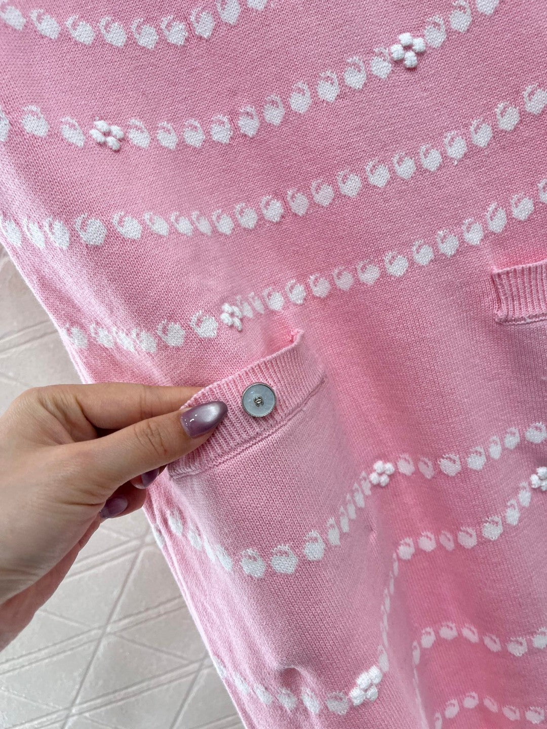 C*♥2025 new products Pendant jacquard knitted dress
