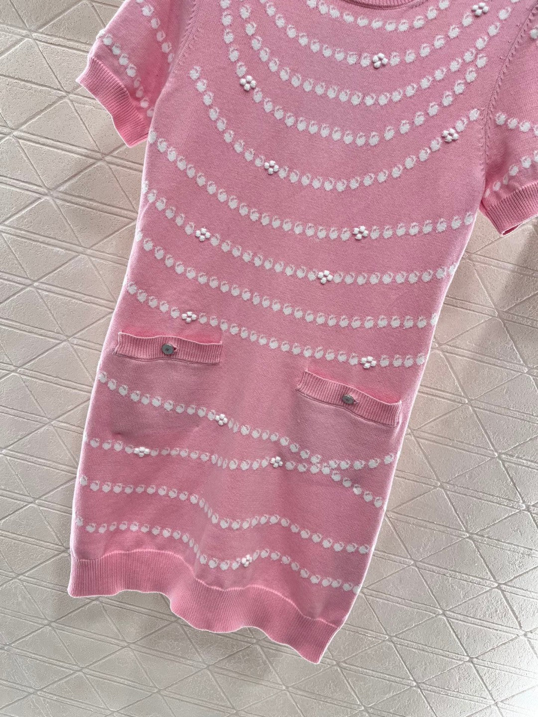C*♥2025 new products Pendant jacquard knitted dress