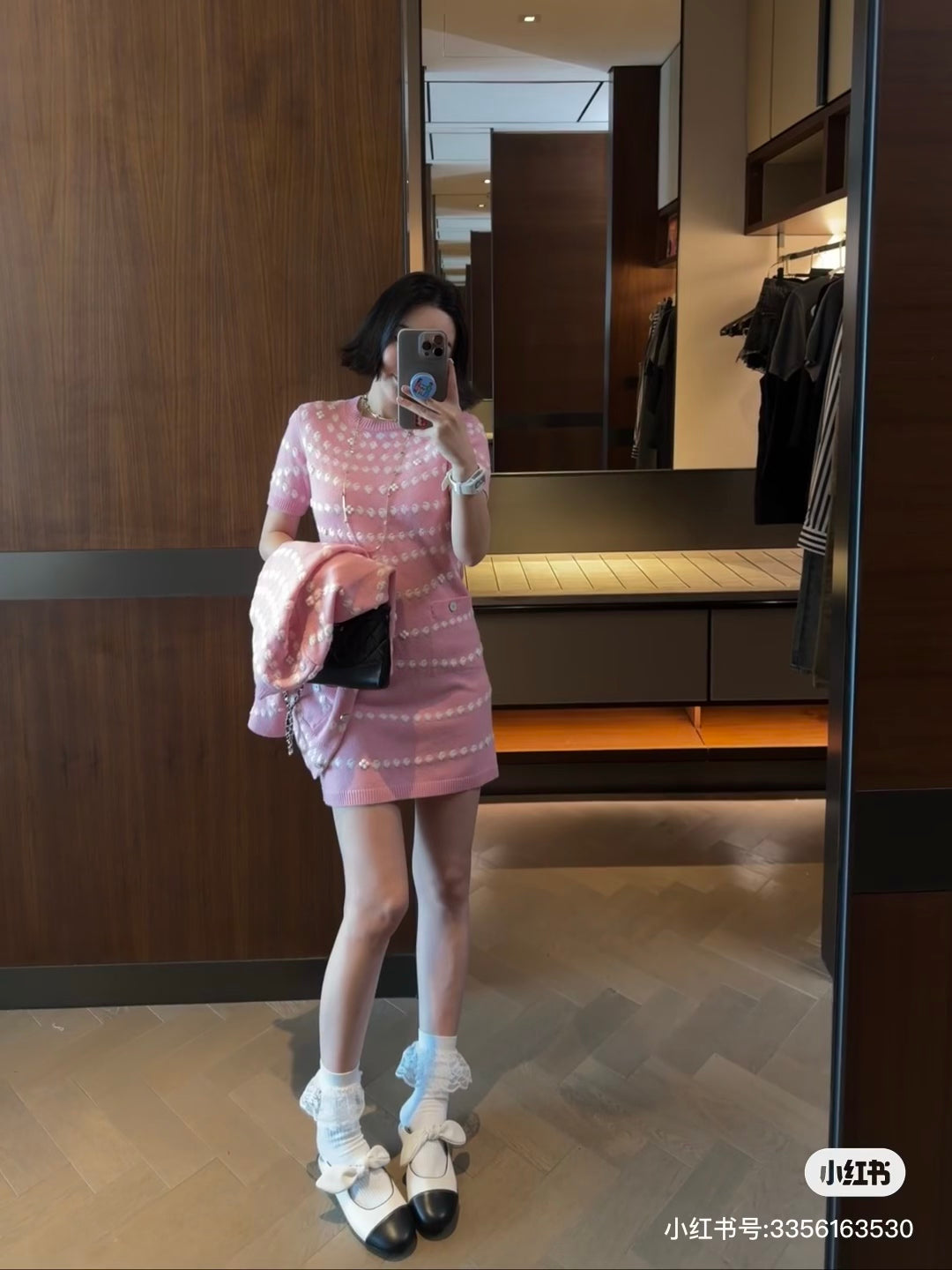 C*♥2025 new products Pendant jacquard knitted dress