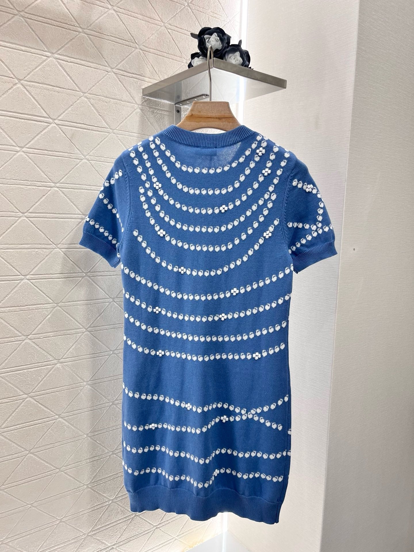 C*♥2025 new products Pendant jacquard knitted dress