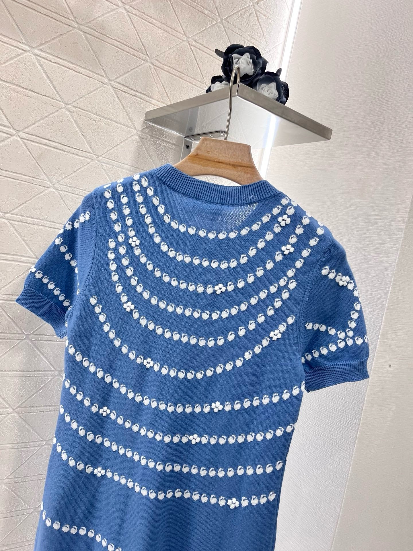 C*♥2025 new products Pendant jacquard knitted dress