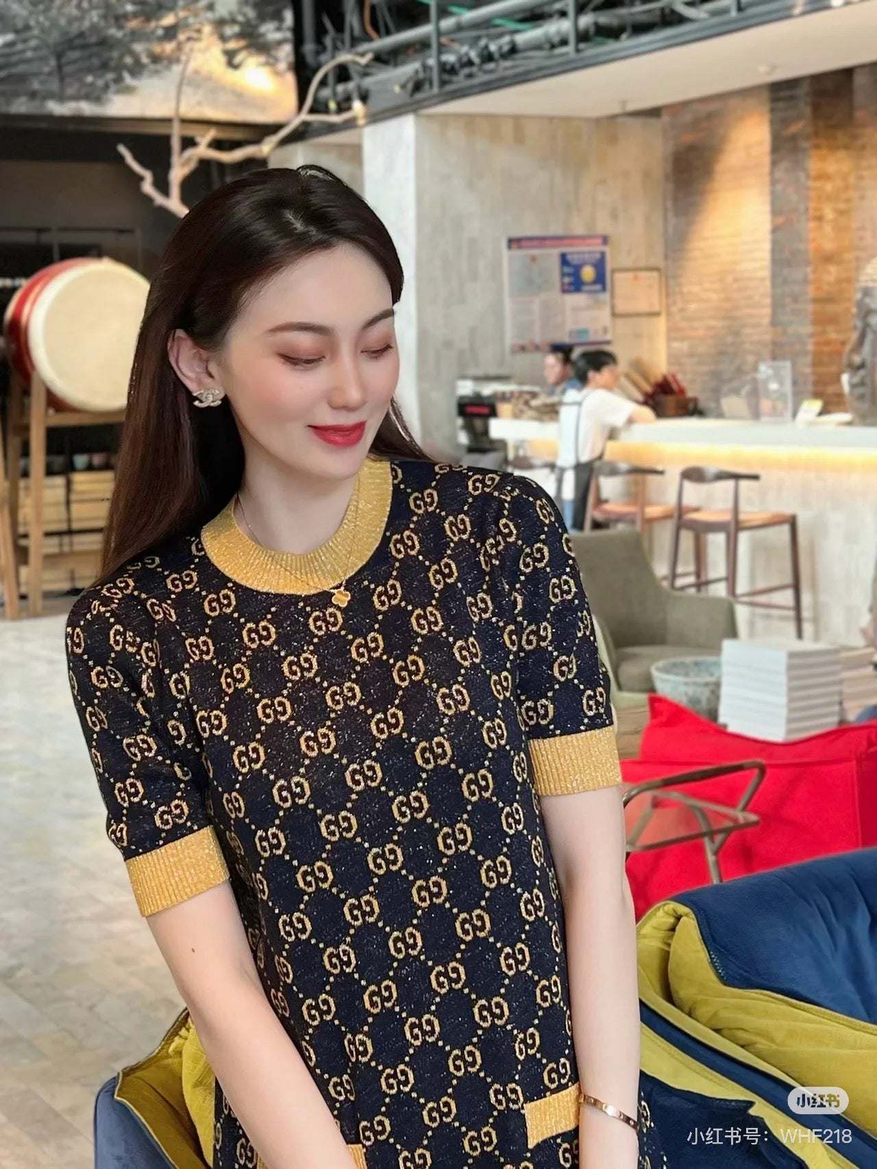 G*2025ss New Product Knitted Short Sleeve