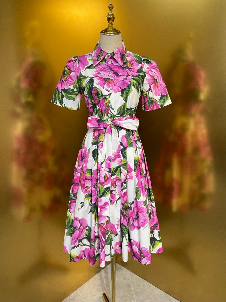 D*2025ss floral dress