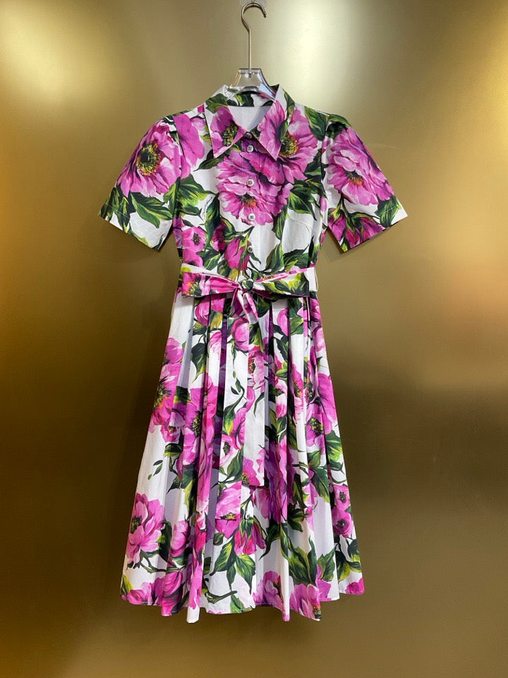 D*2025ss floral dress