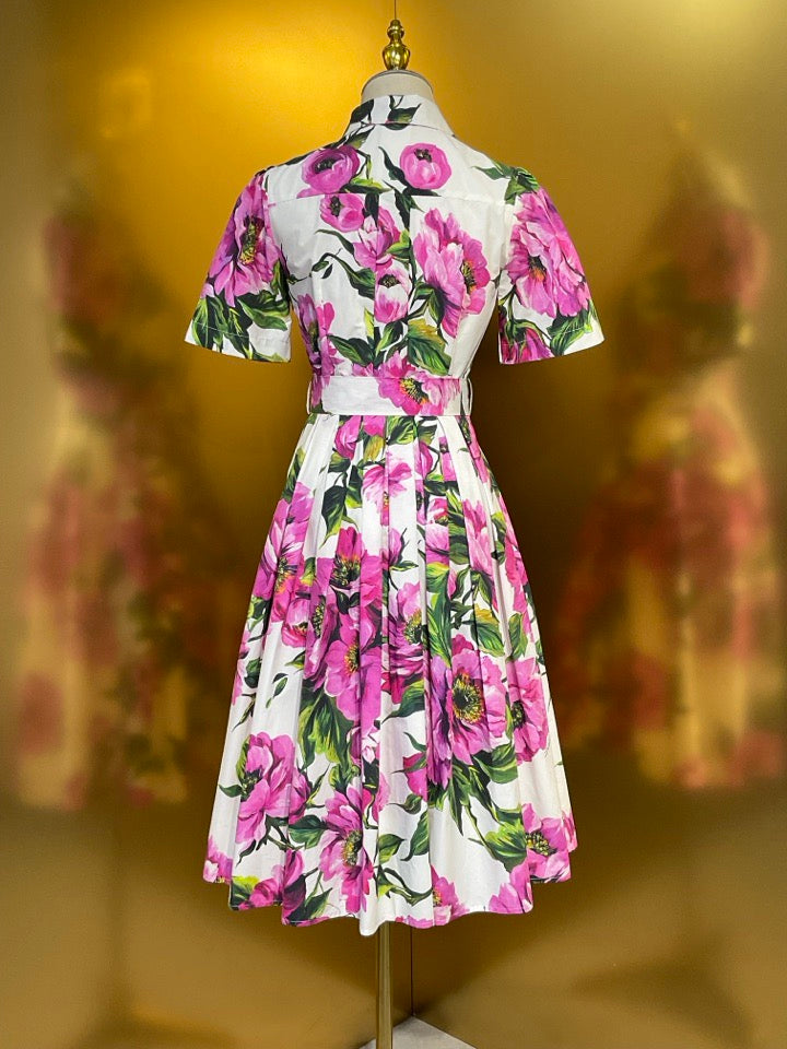 D*2025ss floral dress