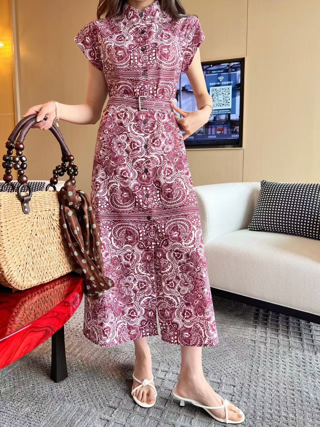 D*2025ss New Arrival Long Dress