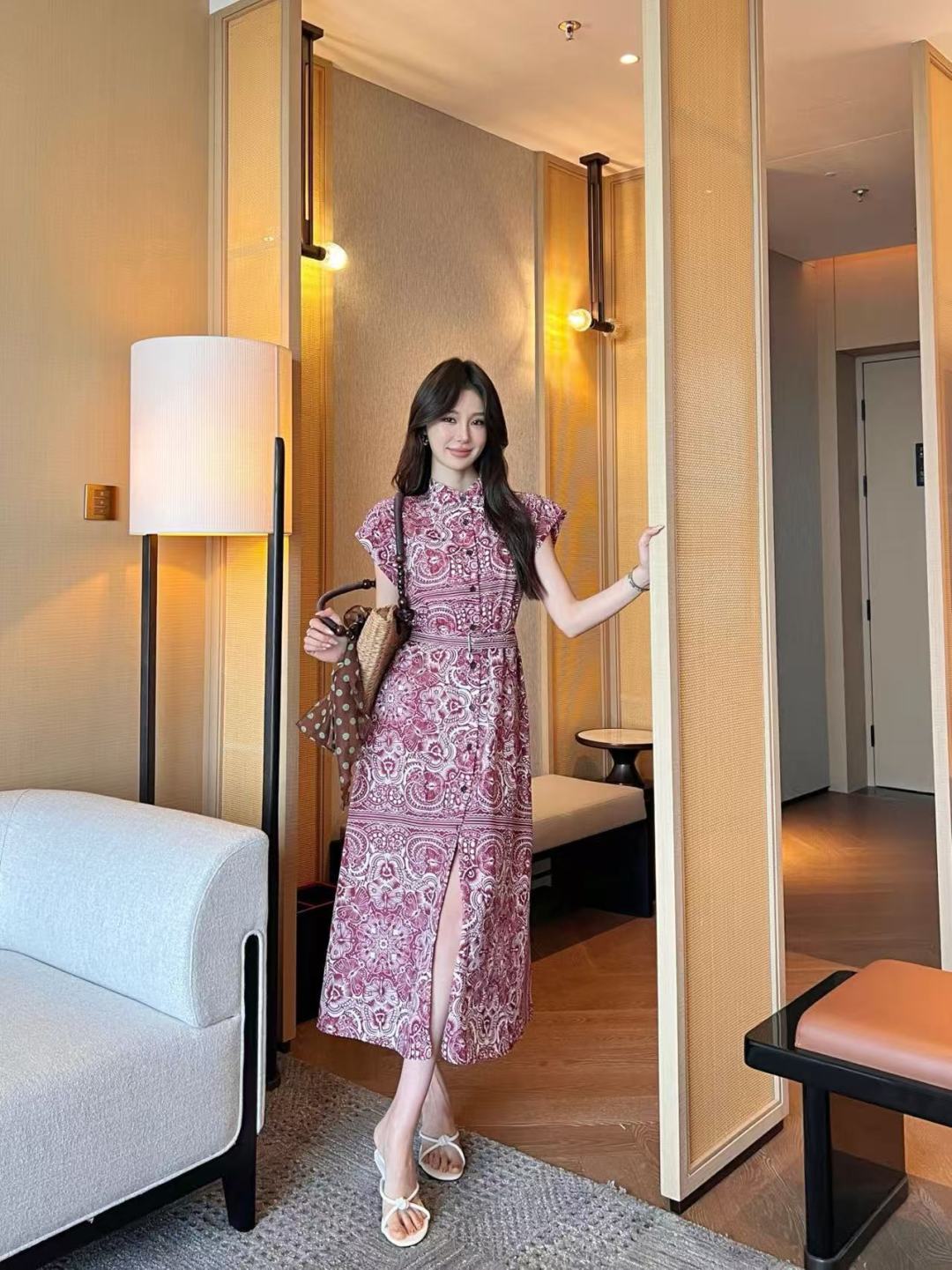 D*2025ss New Arrival Long Dress