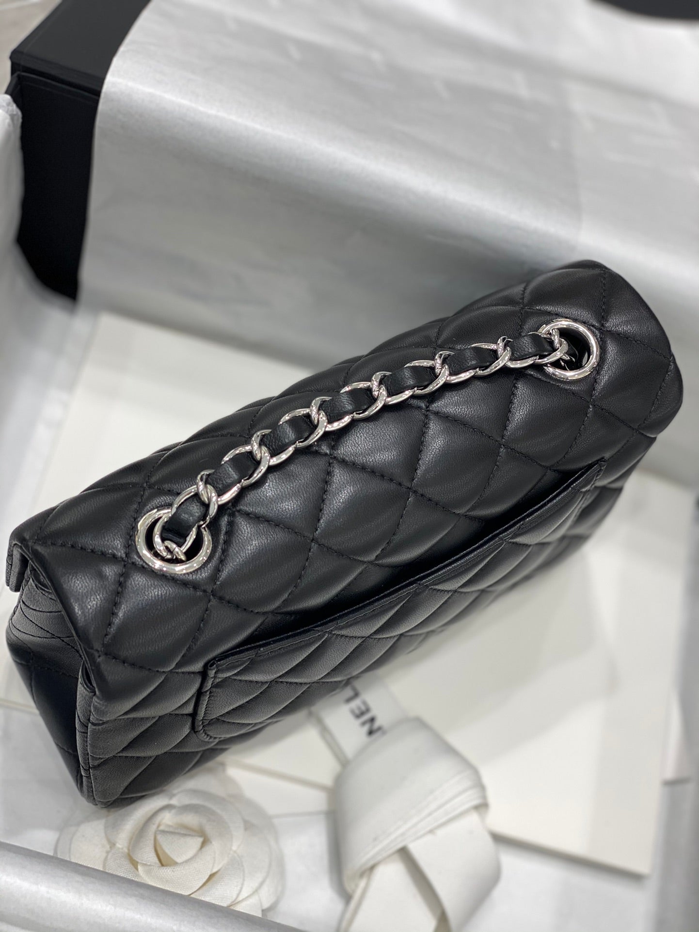 CH MINI CLASSIC HANDBAG 20 Lambskin Black