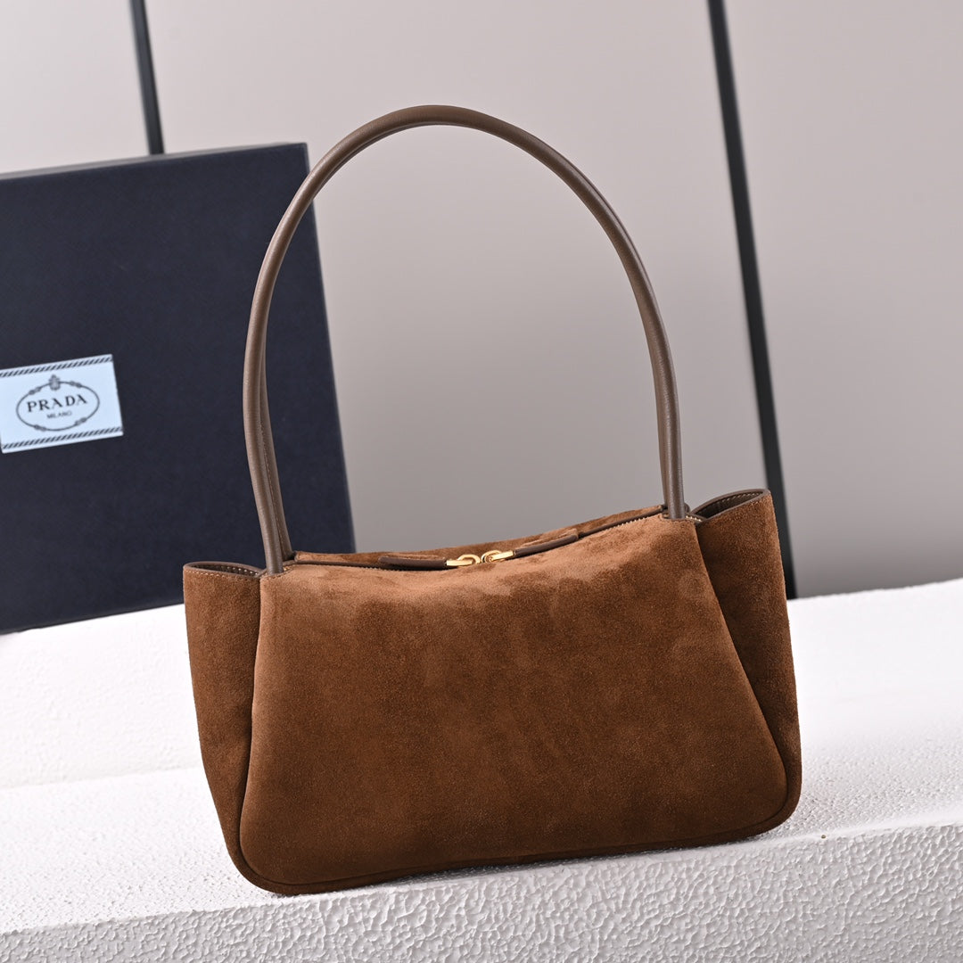 PD Medium Nubuck leather handbag