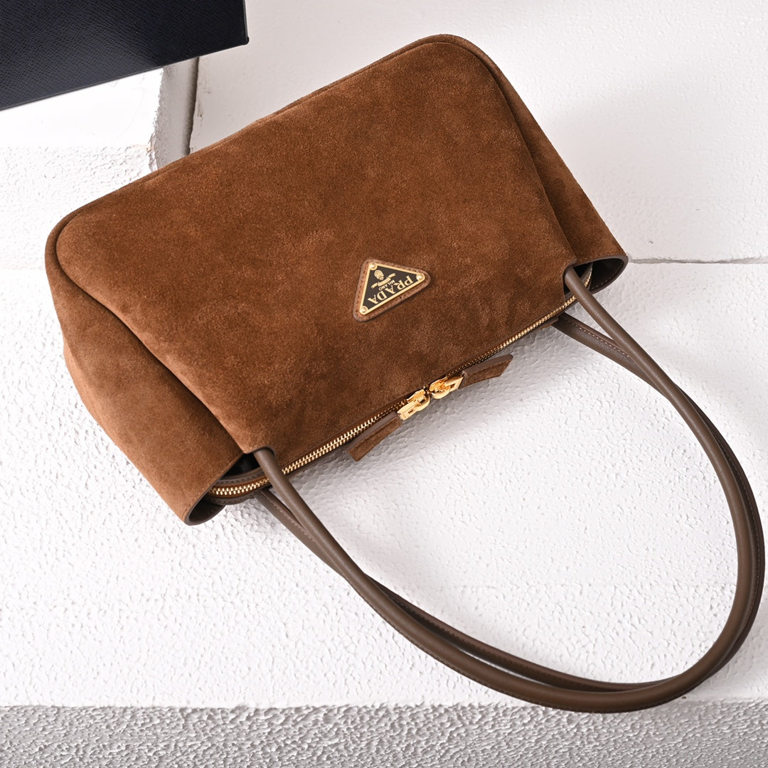 PD Medium Nubuck leather handbag