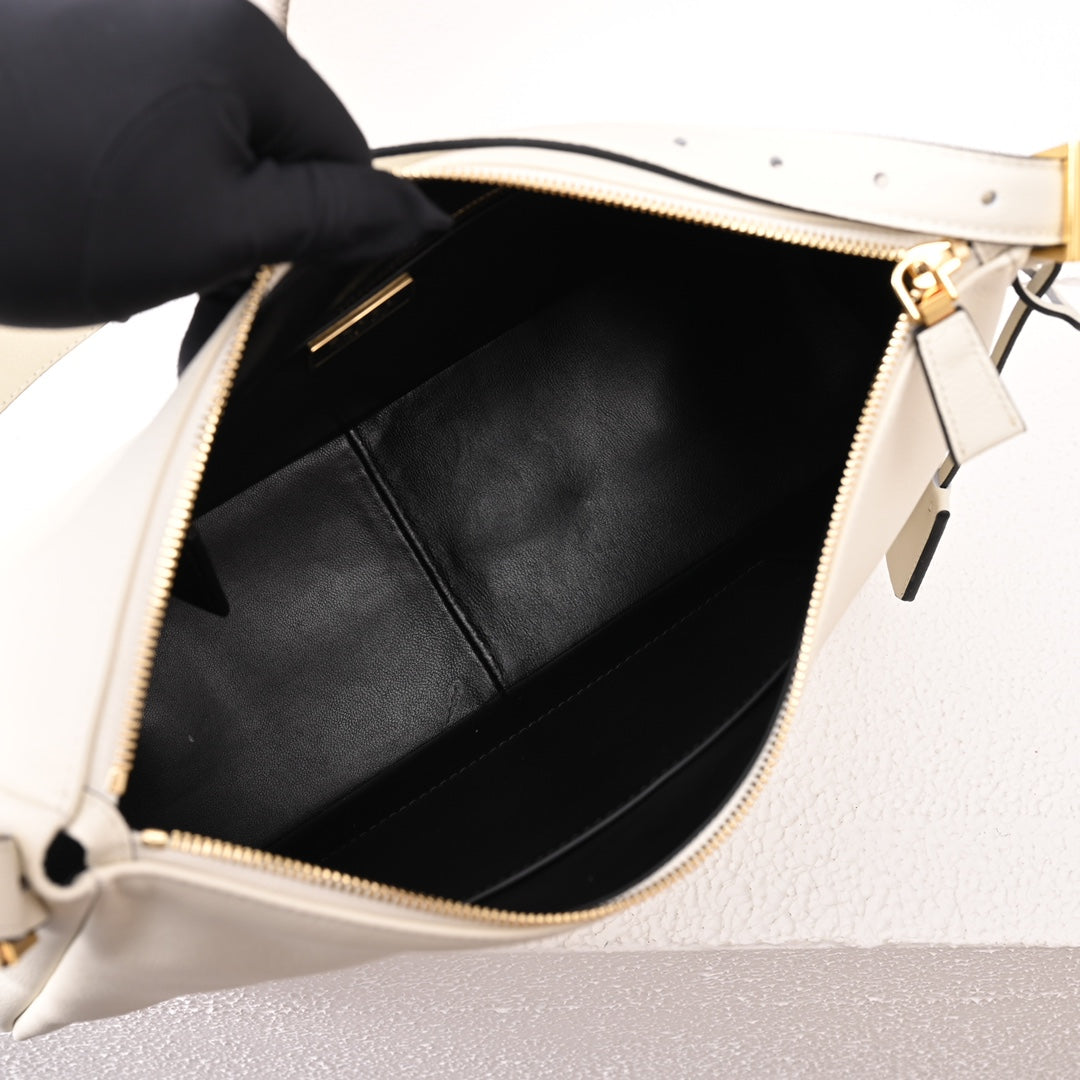 PD Aimée large leather shoulder bag