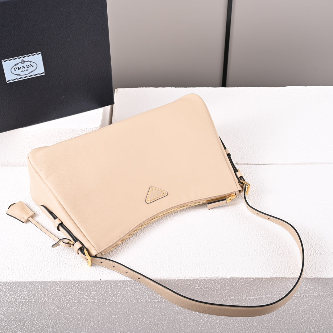 PD Aimée large leather shoulder bag