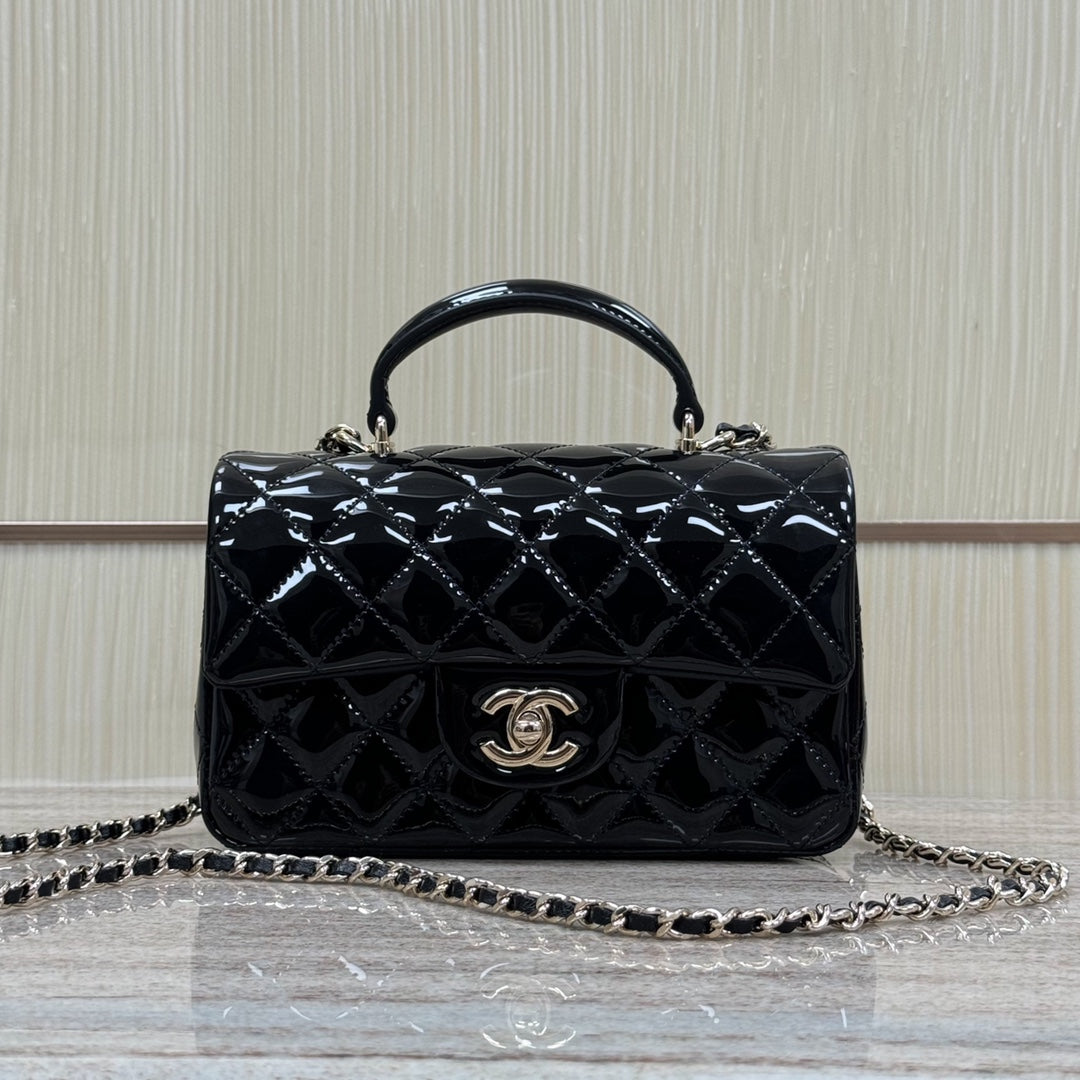 CH Mini Classic Handbag With Top Handle