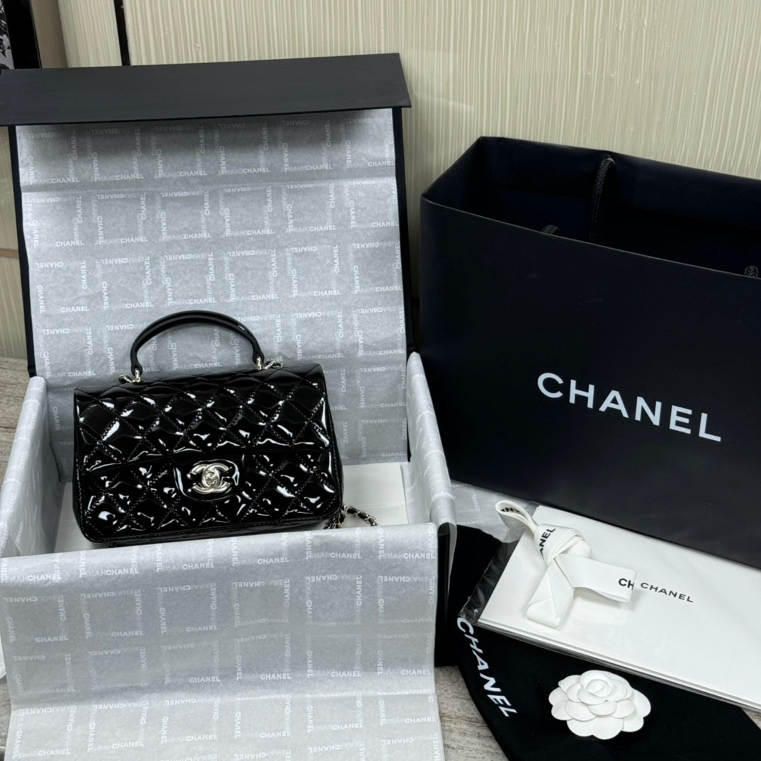 CH Mini Classic Handbag With Top Handle