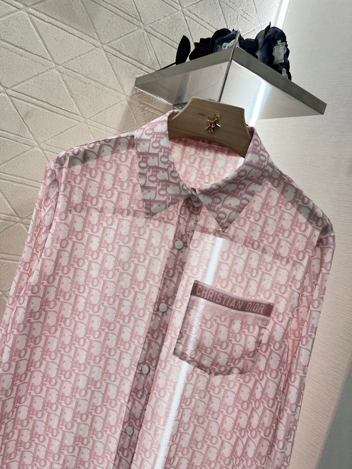 D*♥2025 new products Printed pocket shirt