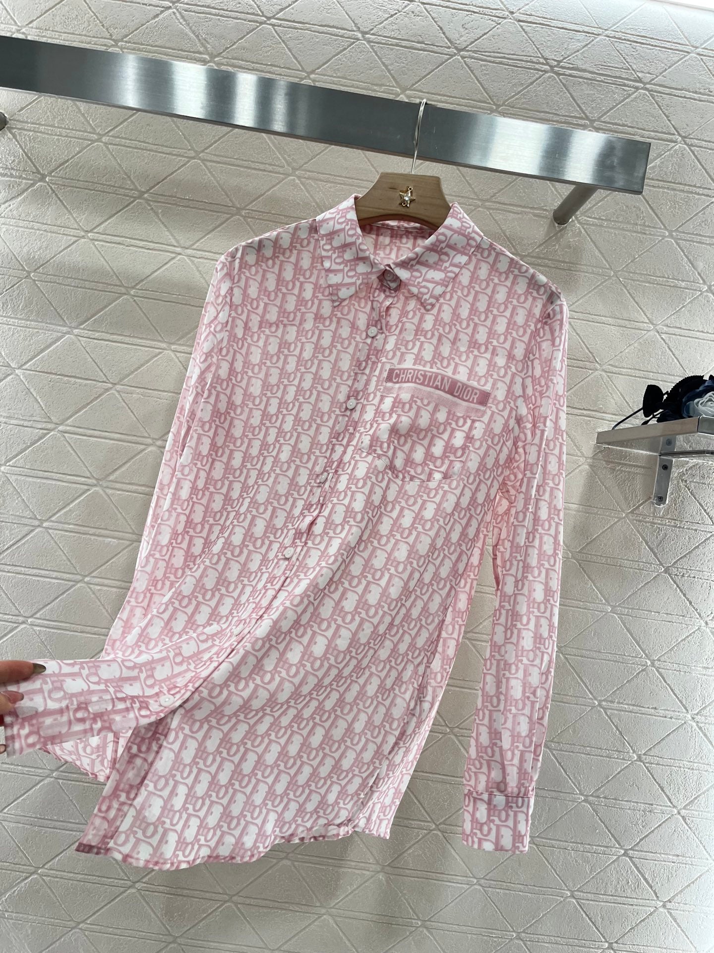 D*♥2025 new products Printed pocket shirt
