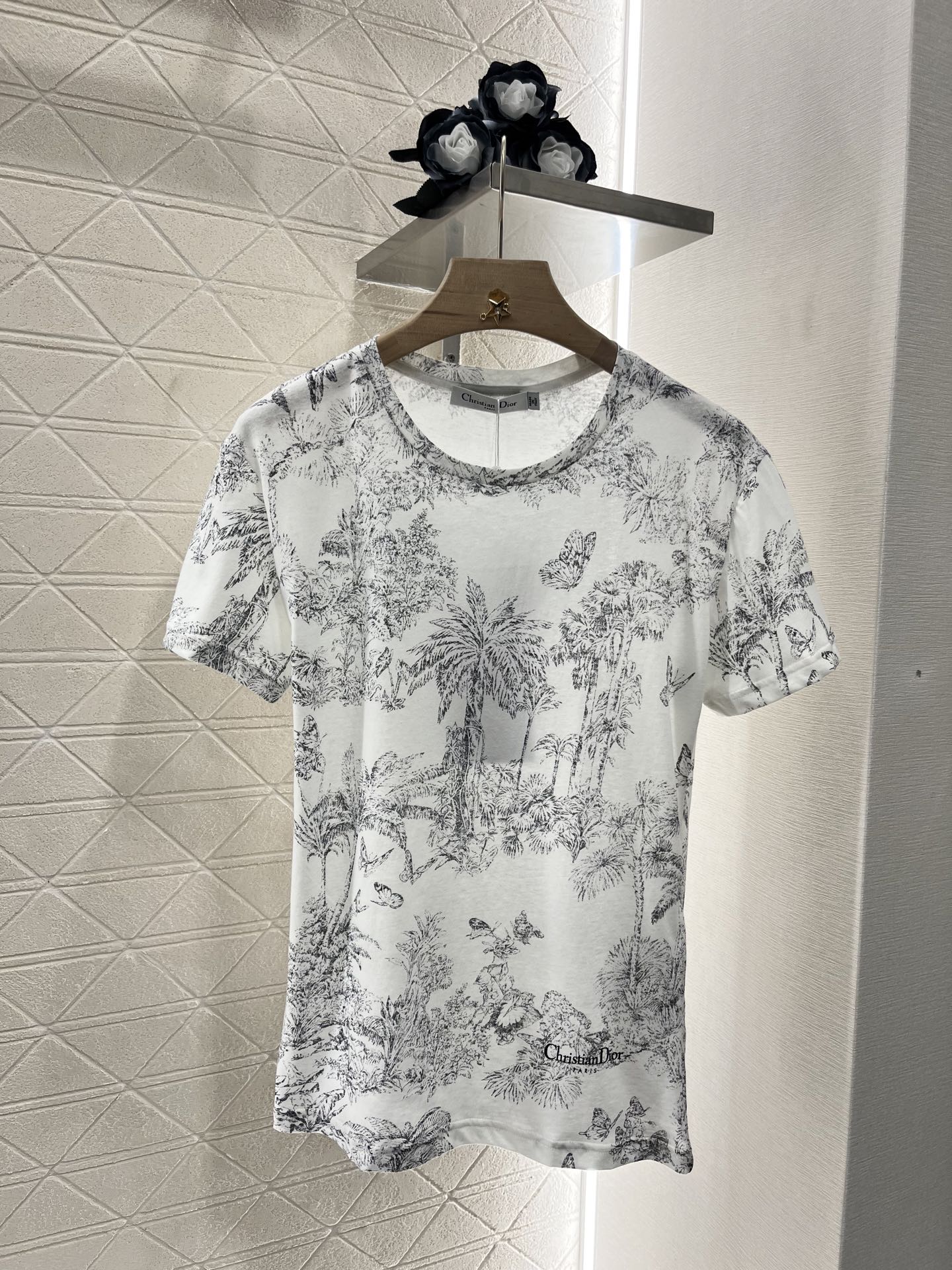 D*♥2025 new products are on sale Linen and cotton printed butterfly forest series