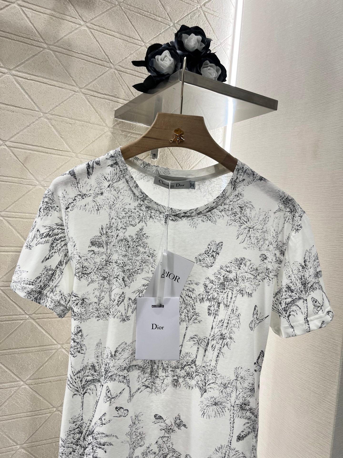 D*♥2025 new products are on sale Linen and cotton printed butterfly forest series