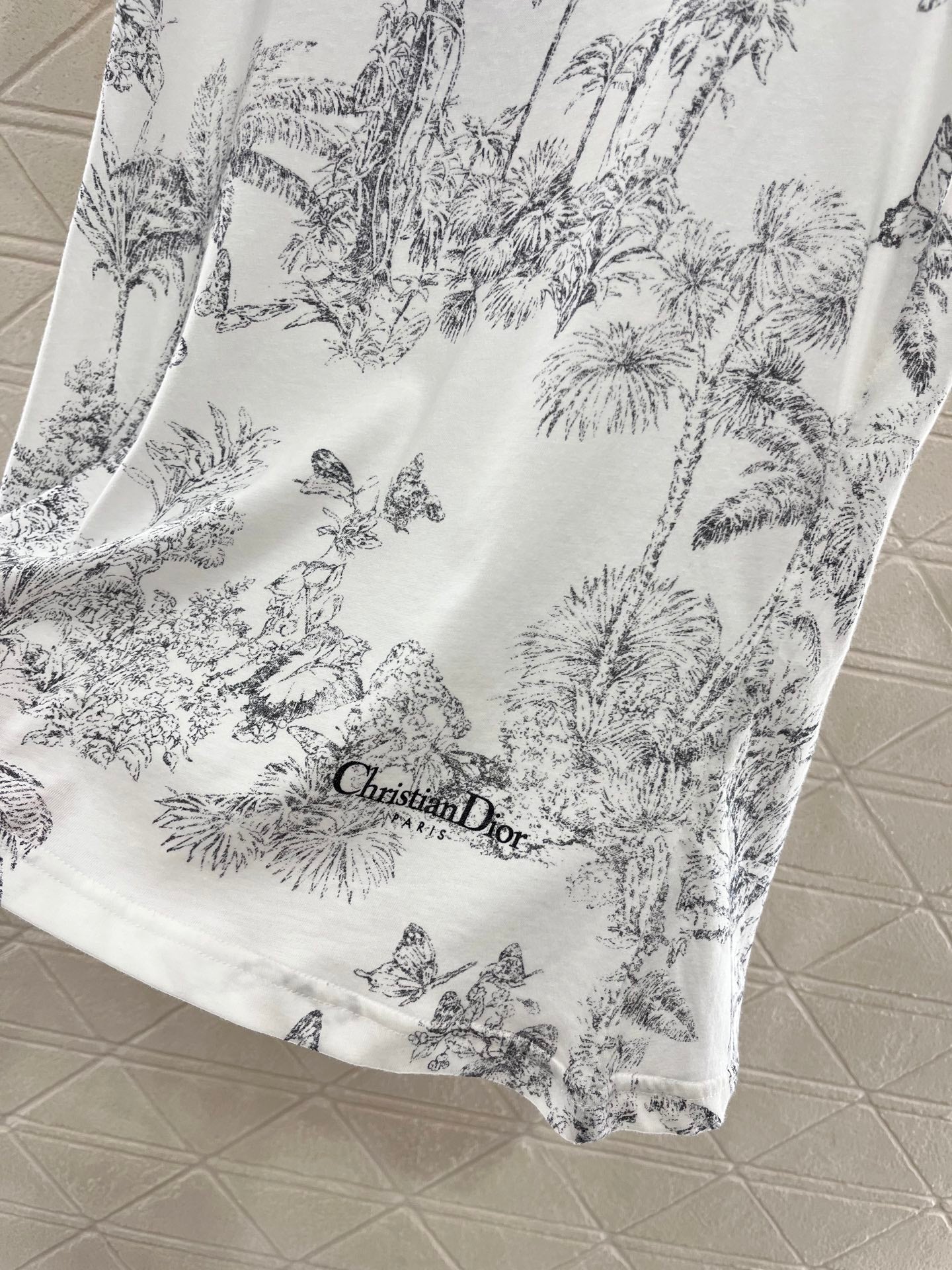 D*♥2025 new products are on sale Linen and cotton printed butterfly forest series