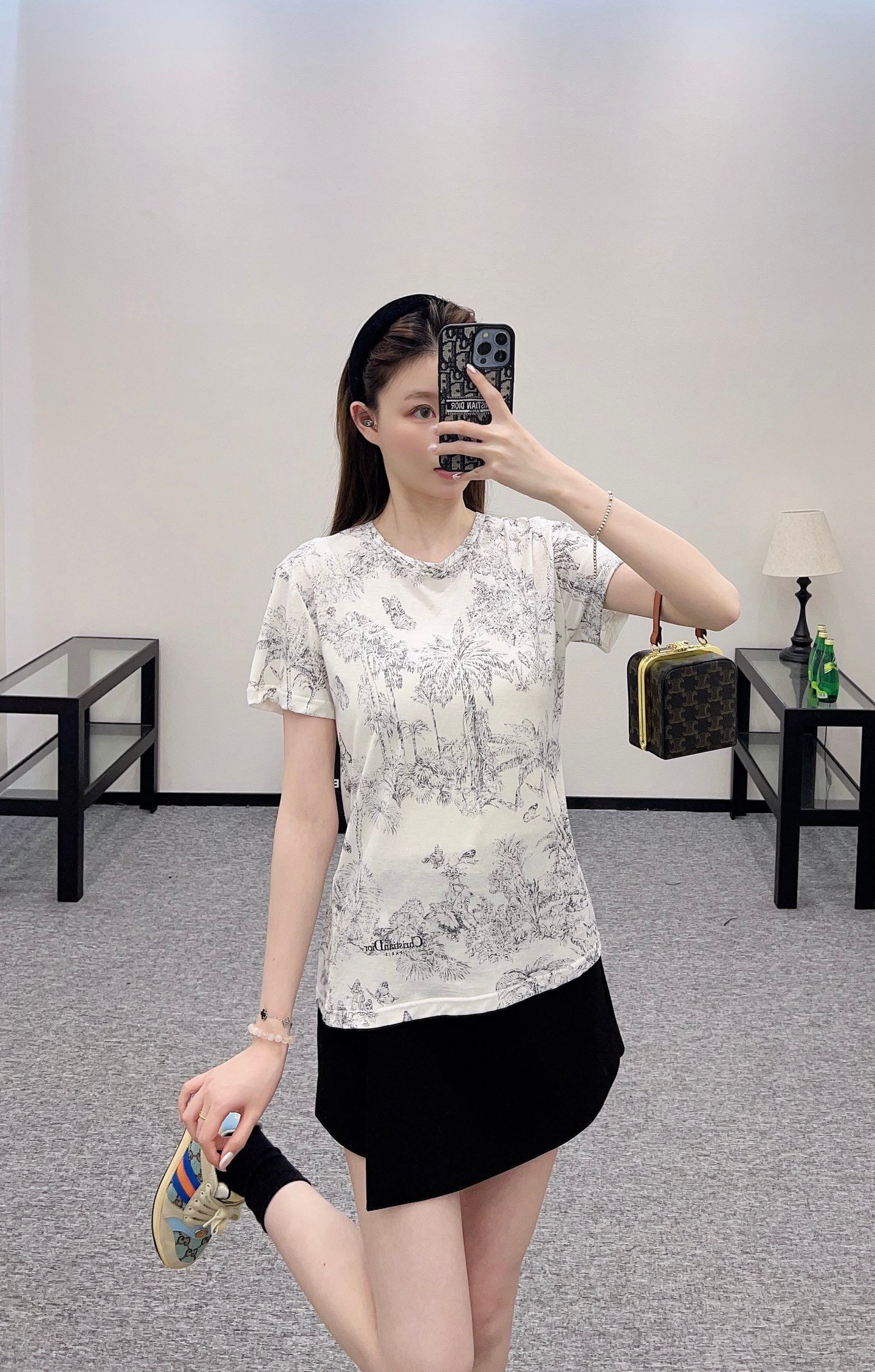 D*♥2025 new products are on sale Linen and cotton printed butterfly forest series